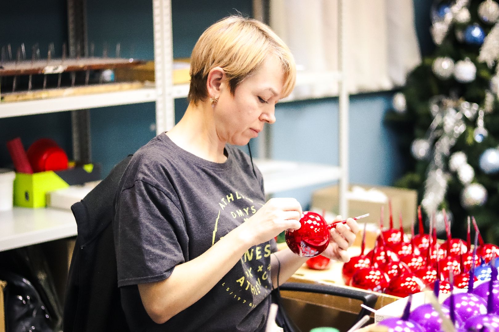 Клин, общество, елочные игрушки, дети, выставки, зима в подмосковье,