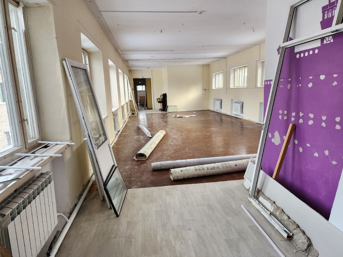 капитальныей ремонт, руза, рузский городской округ, детский сад, колюбакино, московская область, подмосковье,