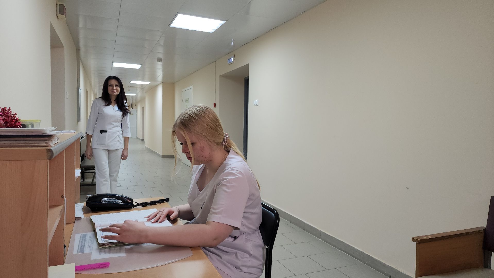 Подольск, Подольский родильный дом, ремонт, Женская консультация, вертикалки,