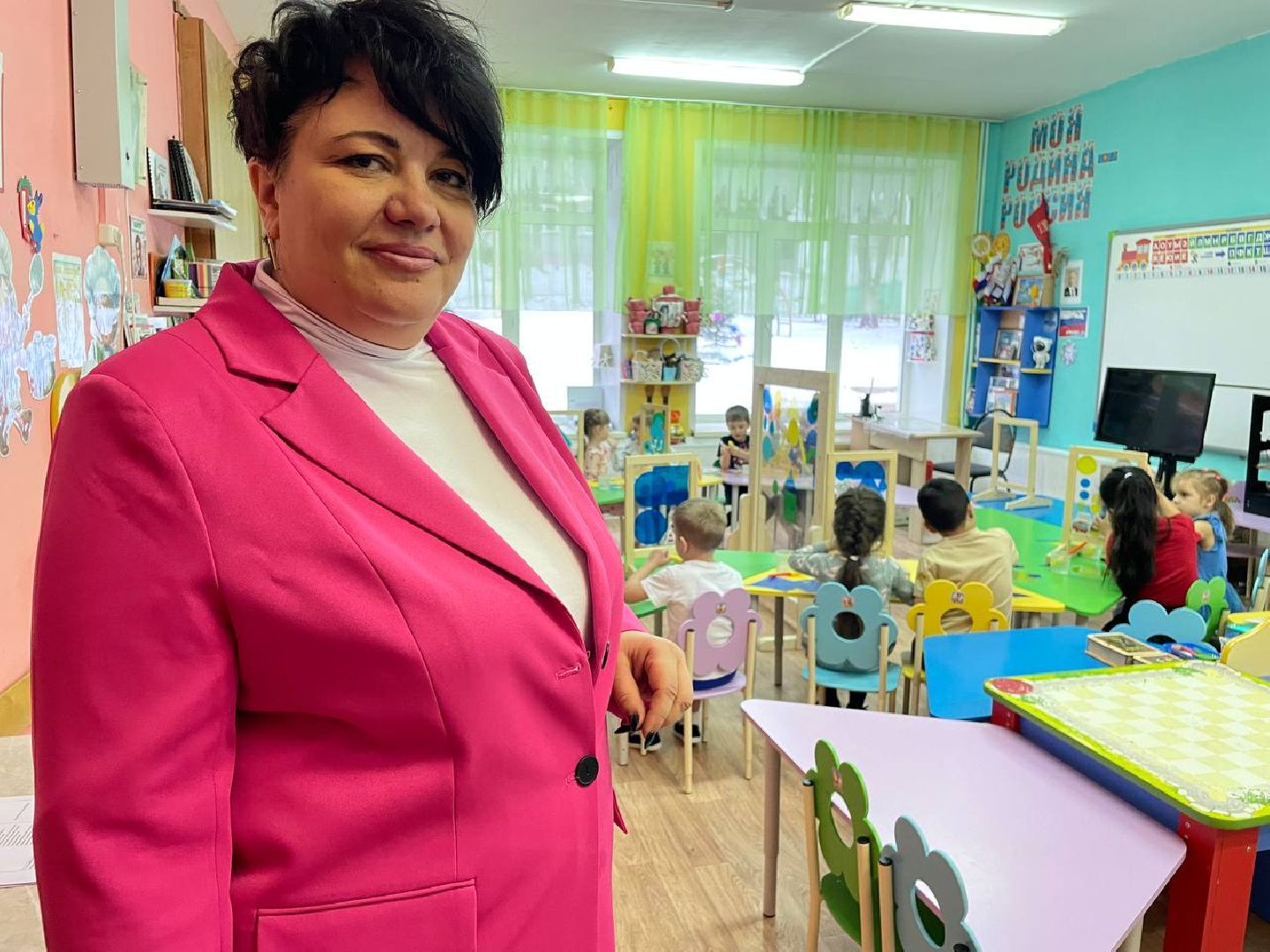 Дмитров, Детсад Земляничка, Воспитатель года,