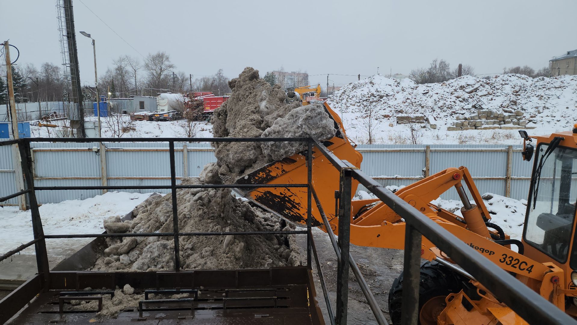 красногорск, нахабино, вертикалки, уборка снега,снегоплавильный комплекс,