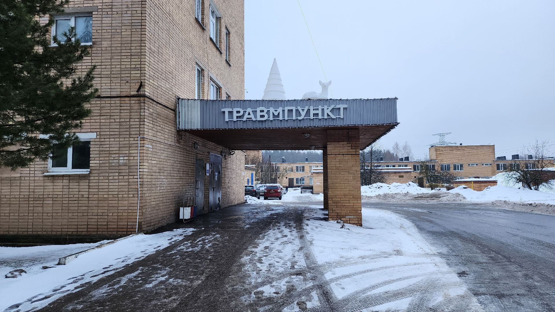 Солнечногорск, медицина, травматология, гололед,