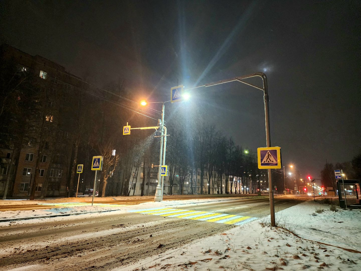 пущино, серпухов, транспорт, дороги, освещение дорог,