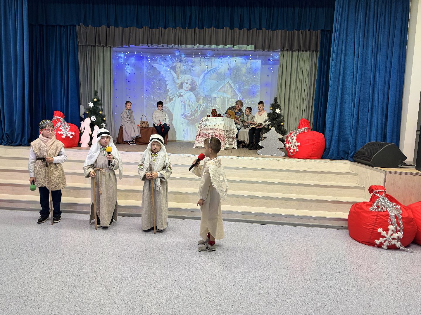 шаховская, рождественская сказка, колядки, актеры, театр,