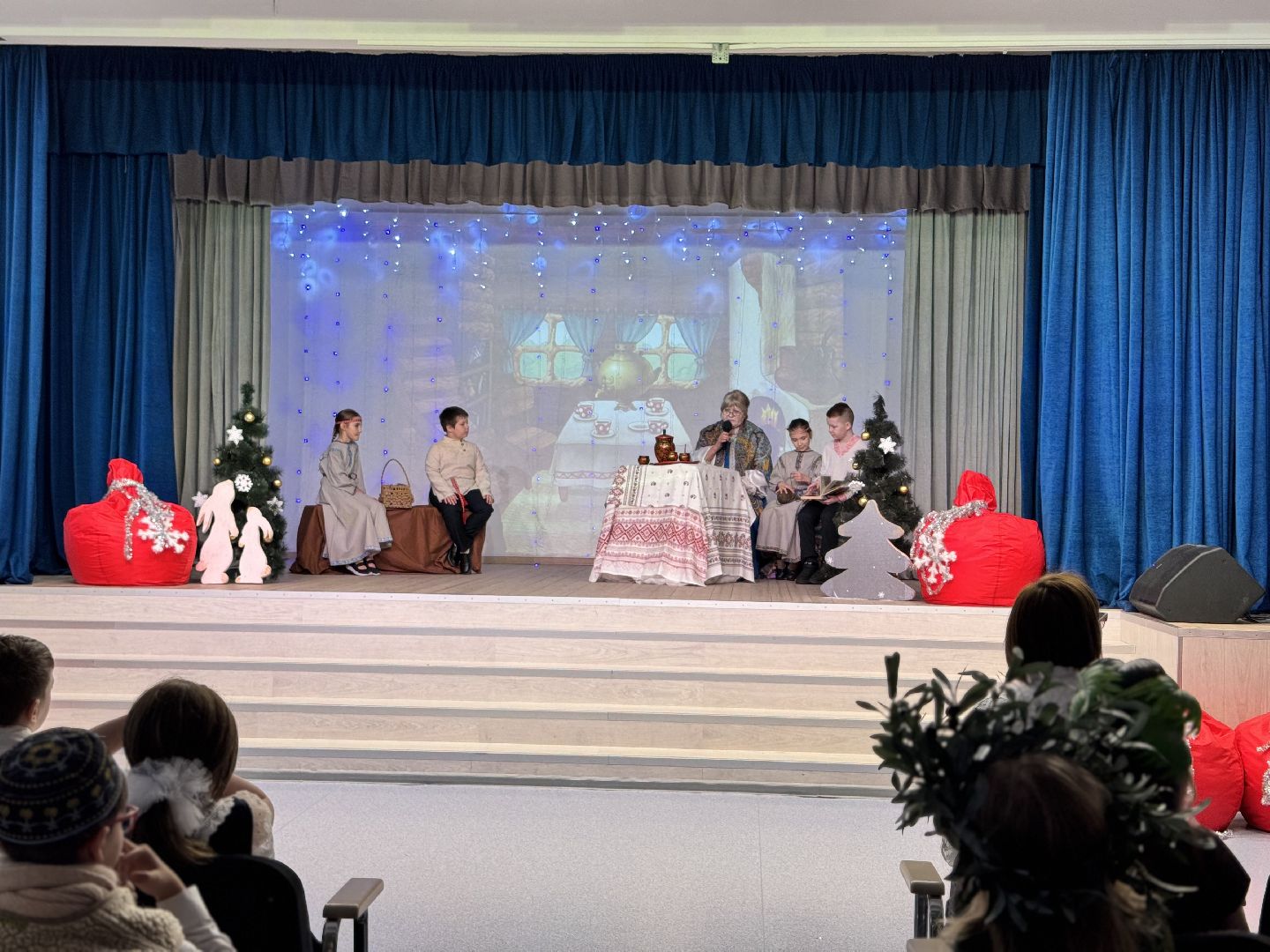 шаховская, рождественская сказка, колядки, актеры, театр,