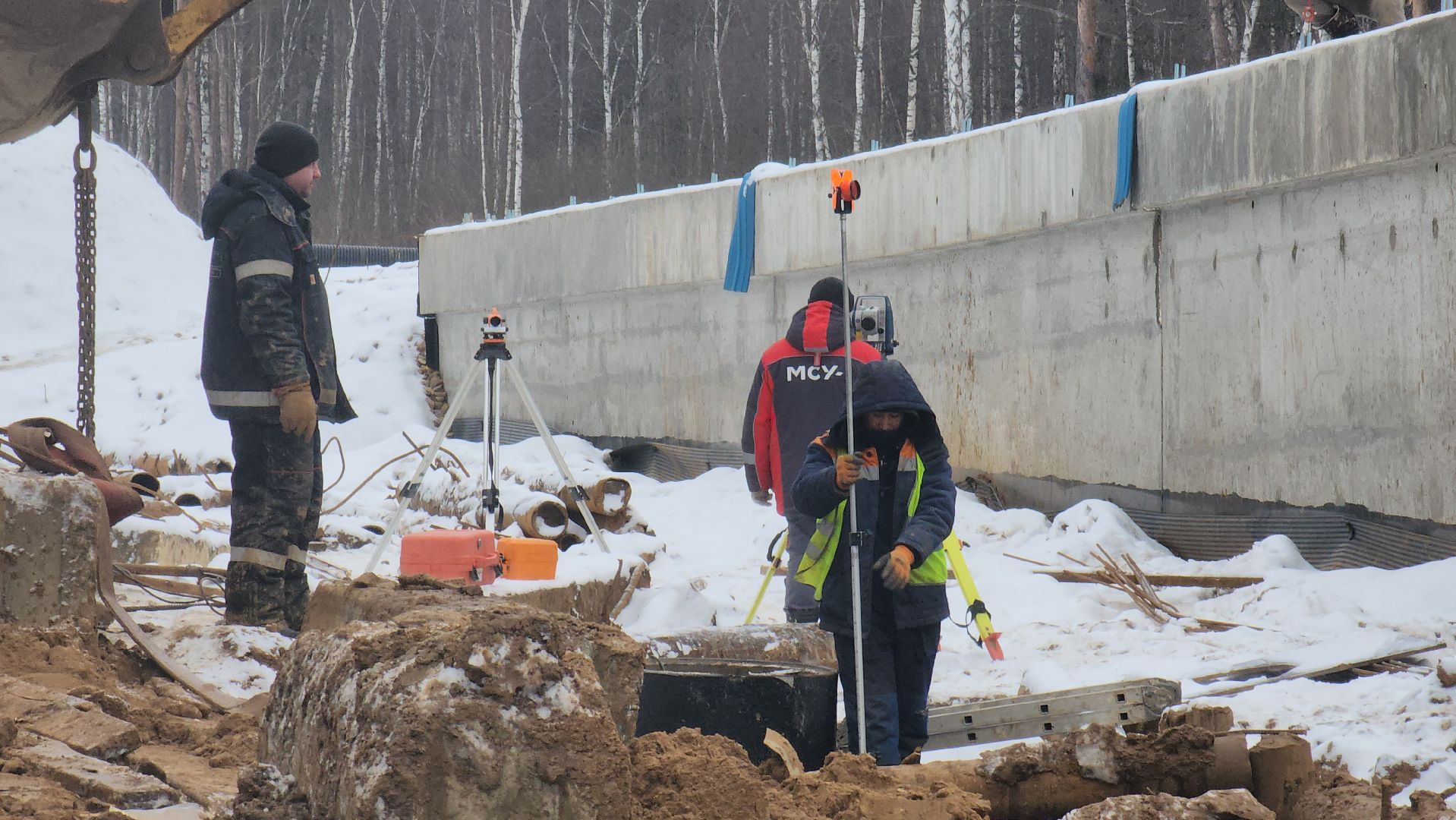 красногорск, мцд-2, аникеевка, путепровод, строительство, вертикалки,