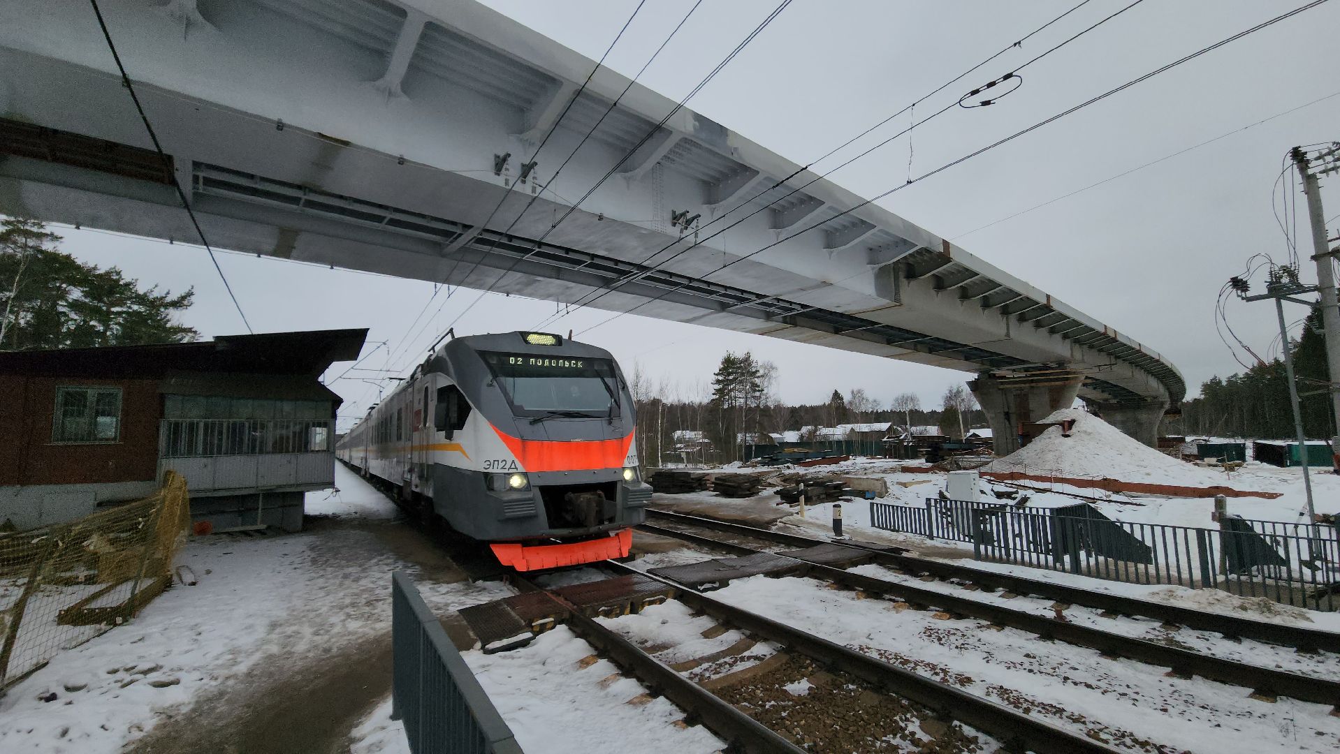 красногорск, мцд-2, аникеевка, путепровод, строительство, вертикалки,