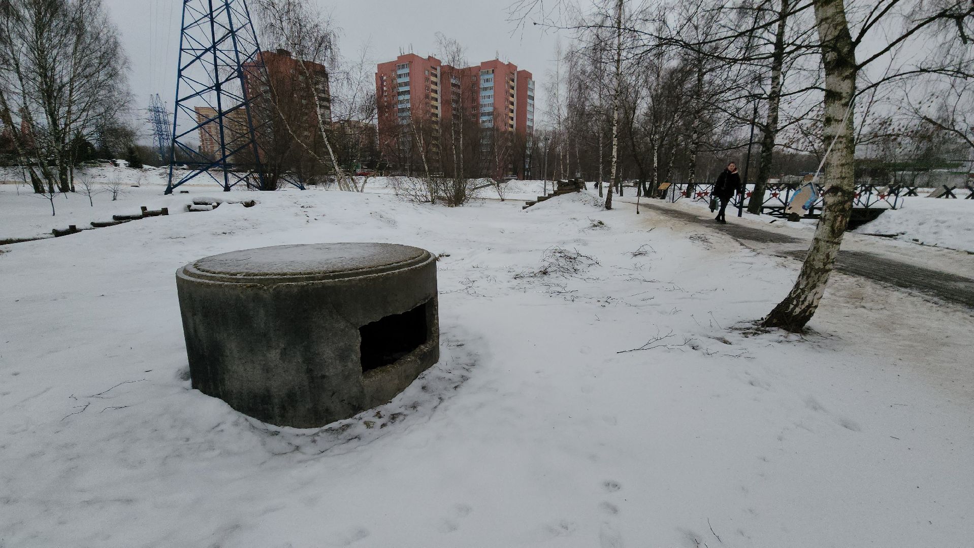 Мемориал, Лобня, История,Сквер защитников Москвы,Жк Победа,