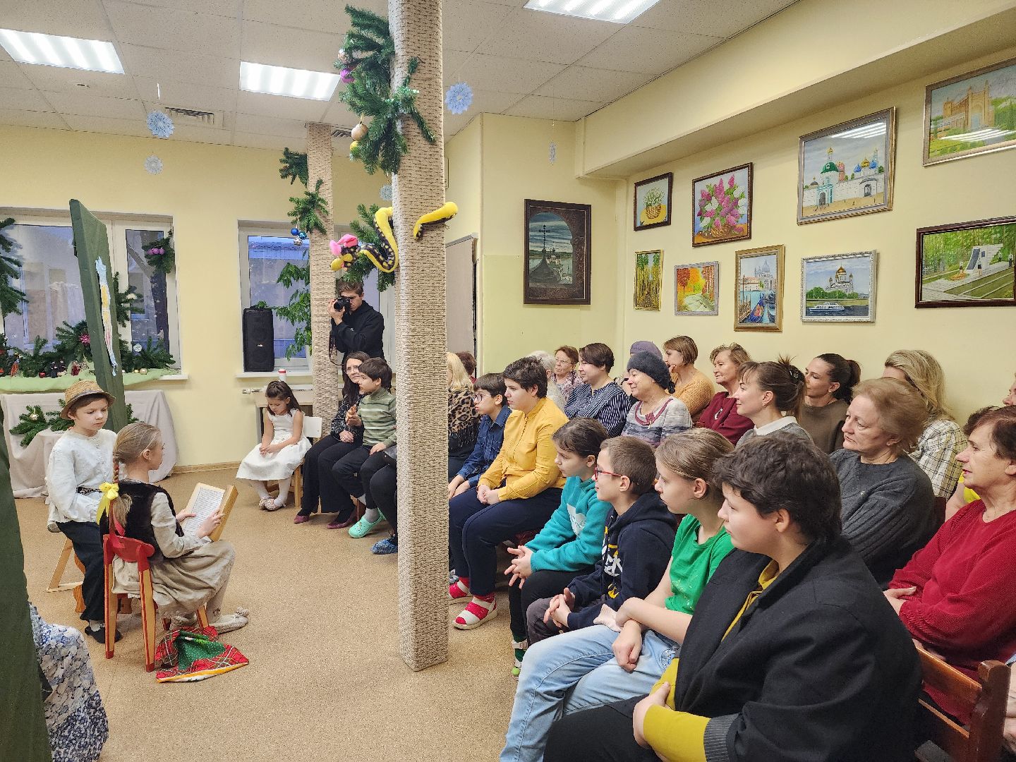 красноармейск, городской округ пушкинский, воскресная школа, дети, спектакль,