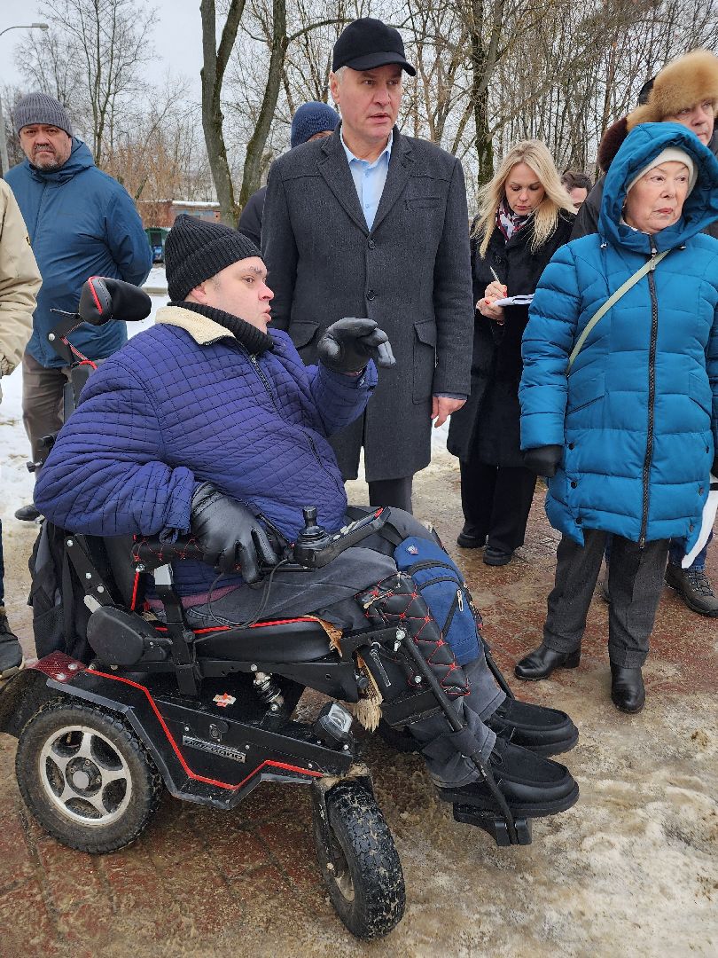 фрязино, доступная среда, рейд, общество инвалидов, комфортная городская среда, пандусы,