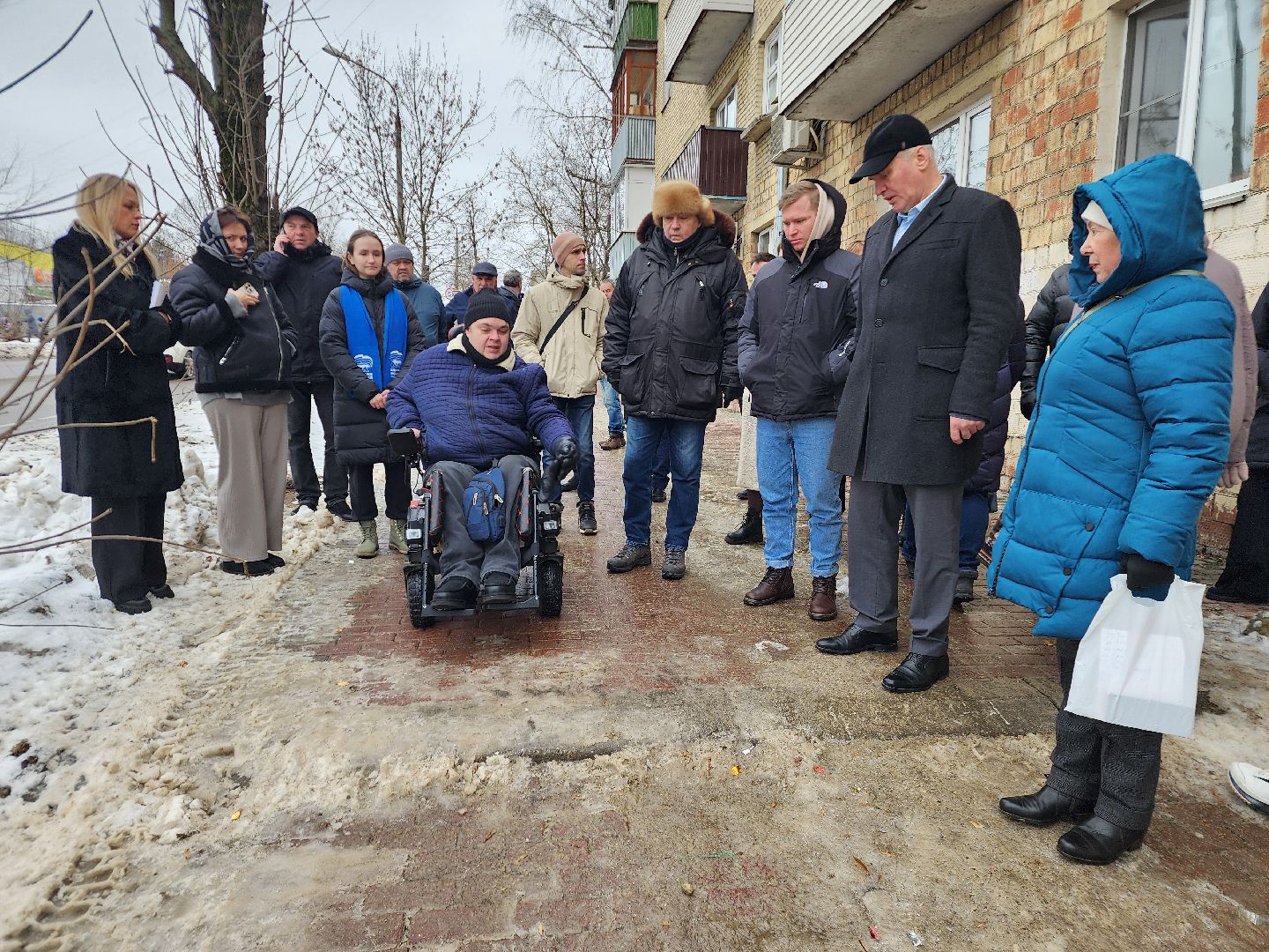 фрязино, доступная среда, рейд, общество инвалидов, комфортная городская среда, пандусы,