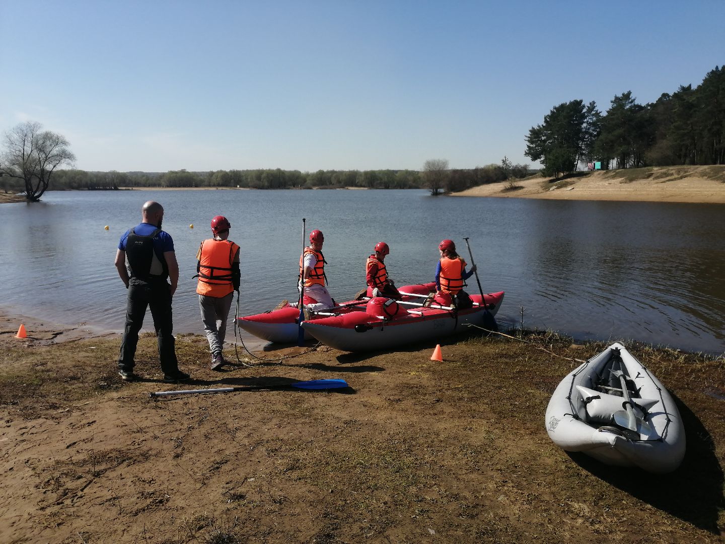 школа безопасности, соревнования на воде, дети, спорт, Протвино, протвинский карьер