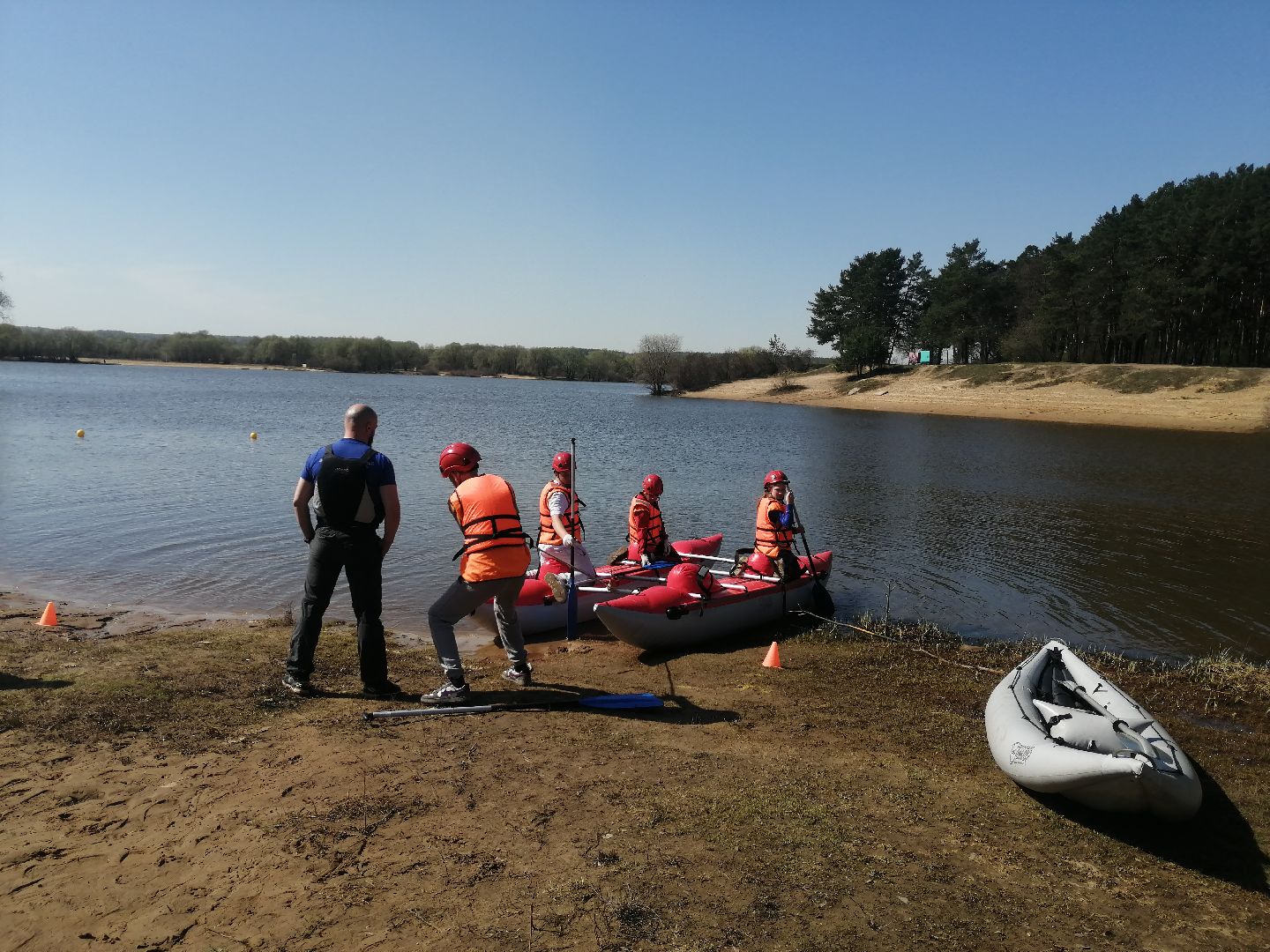 школа безопасности, соревнования на воде, дети, спорт, Протвино, протвинский карьер