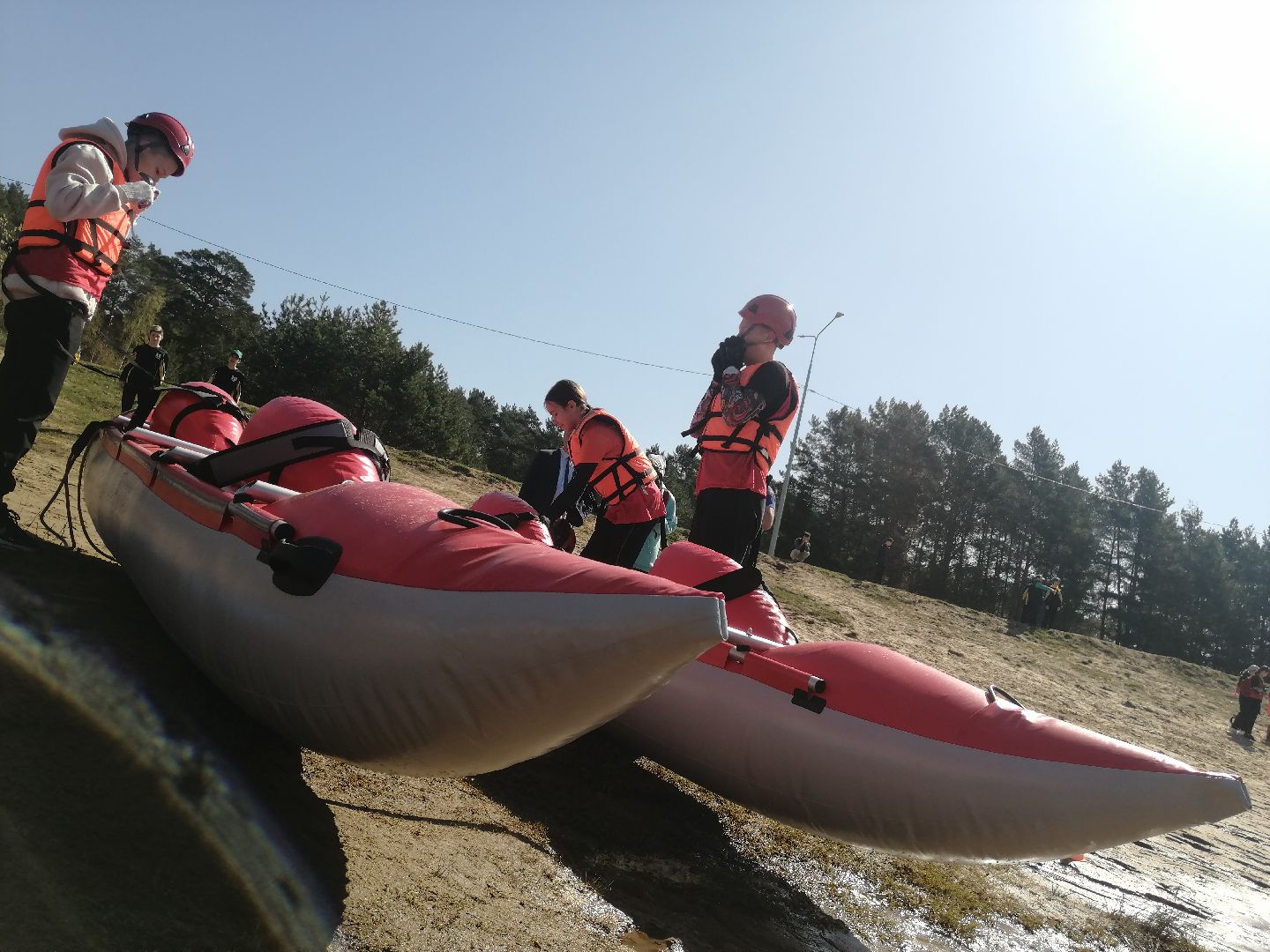 школа безопасности, соревнования на воде, дети, спорт, Протвино, протвинский карьер