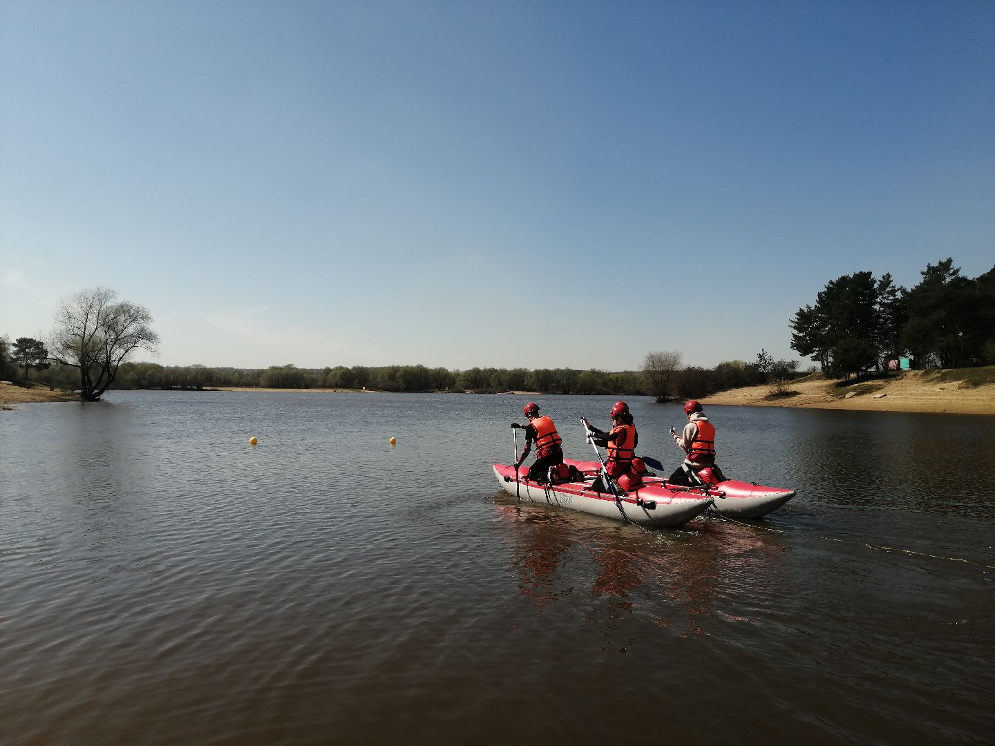 школа безопасности, соревнования на воде, дети, спорт, Протвино, протвинский карьер