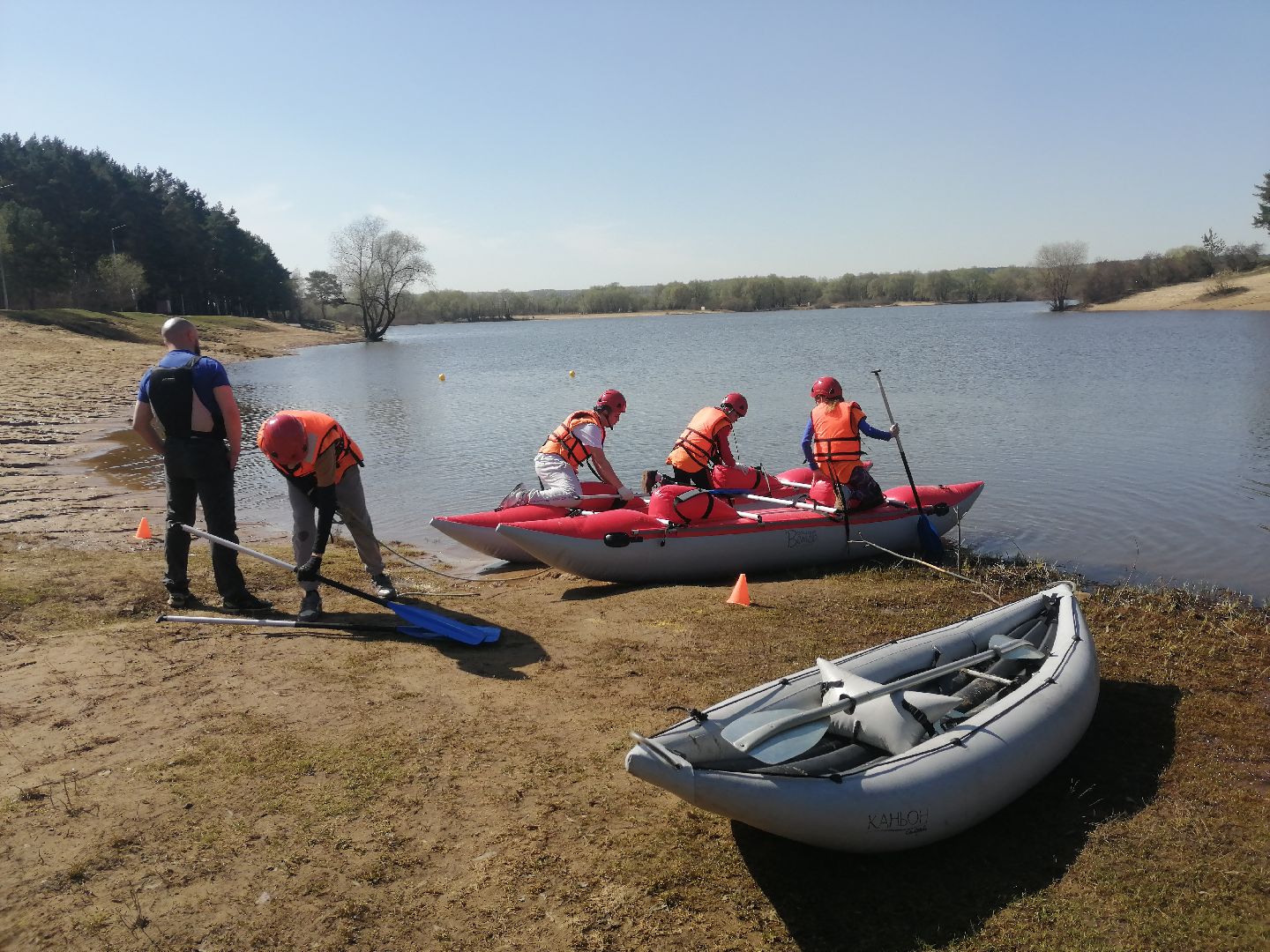 школа безопасности, соревнования на воде, дети, спорт, Протвино, протвинский карьер