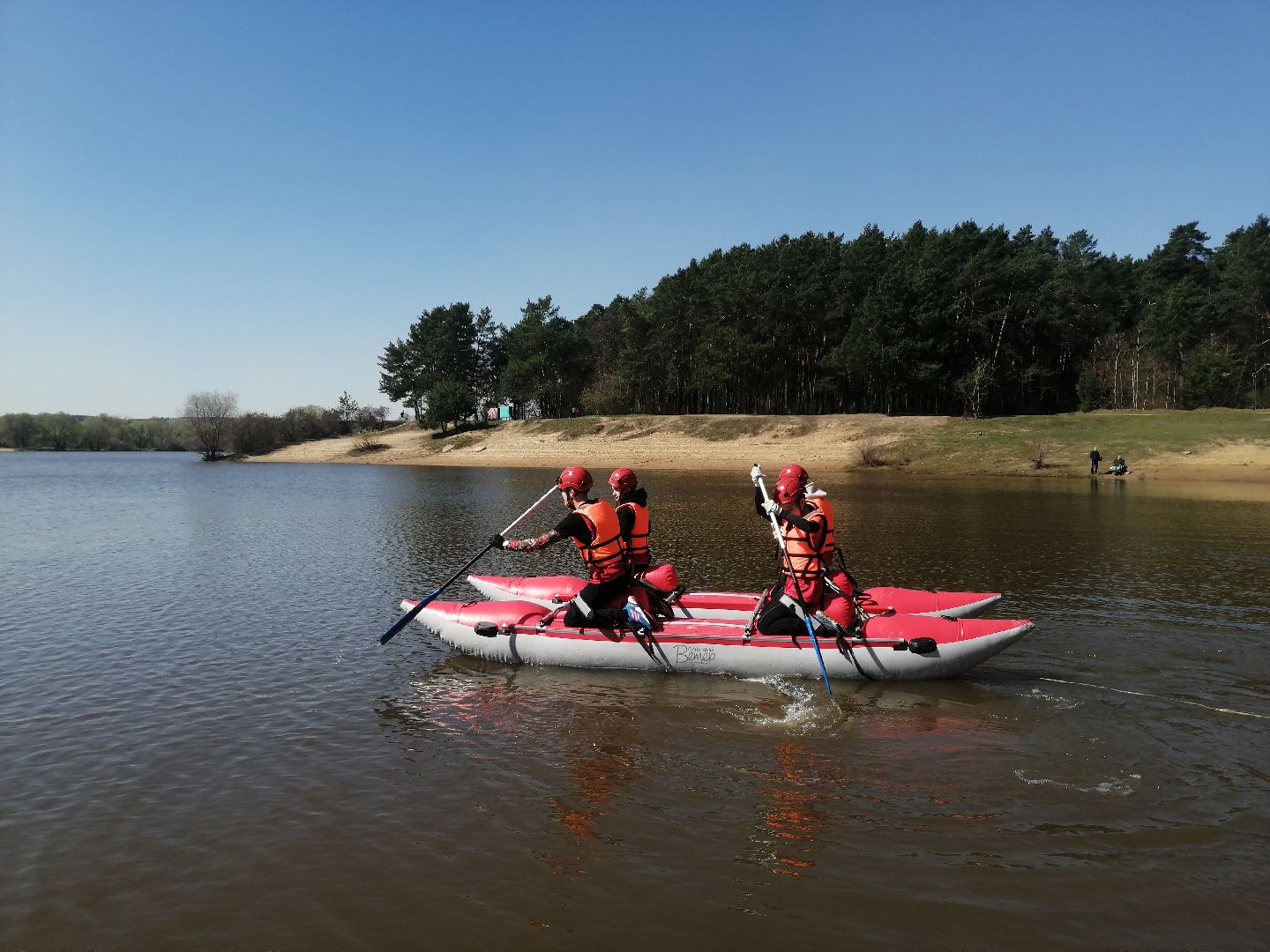 школа безопасности, соревнования на воде, дети, спорт, Протвино, протвинский карьер