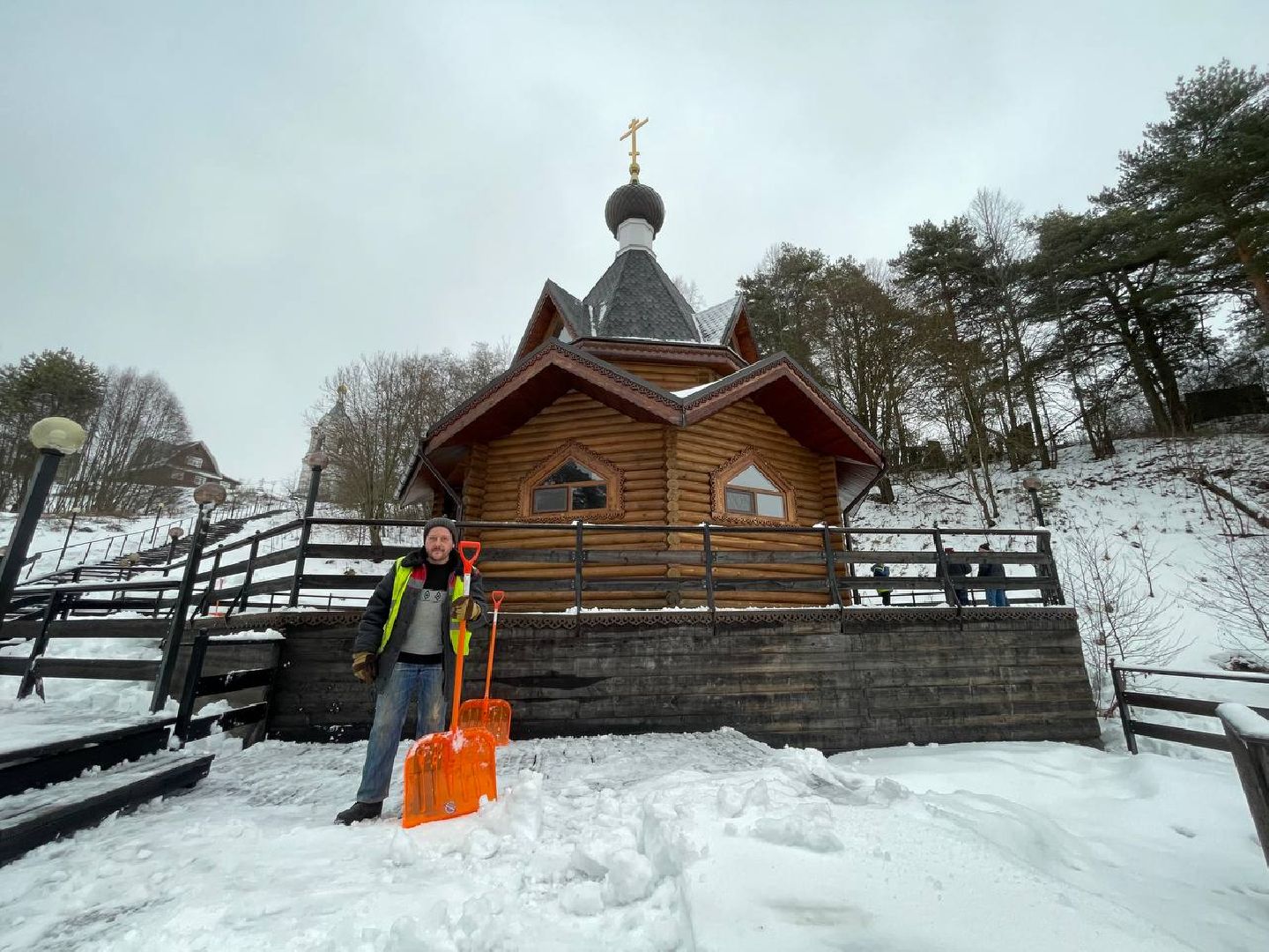 Дмитров, Крещение, Купели, вертикалки,