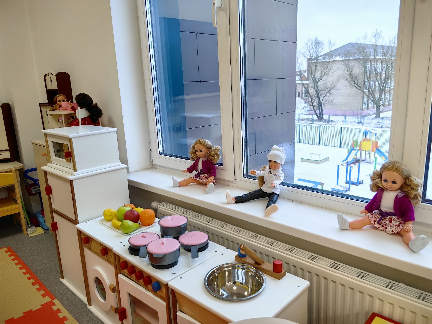 детский сад, детские группы, оснащение, площадка, зал, родители,