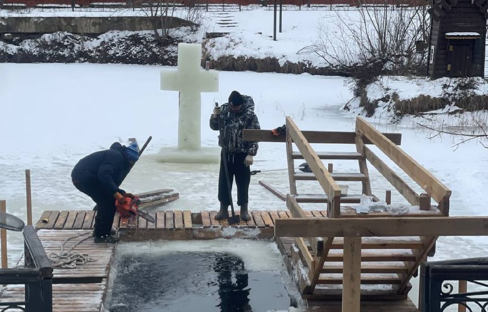 вертикалки, крещенские купания, орехово-зуевский округ, иордань, места для купания,