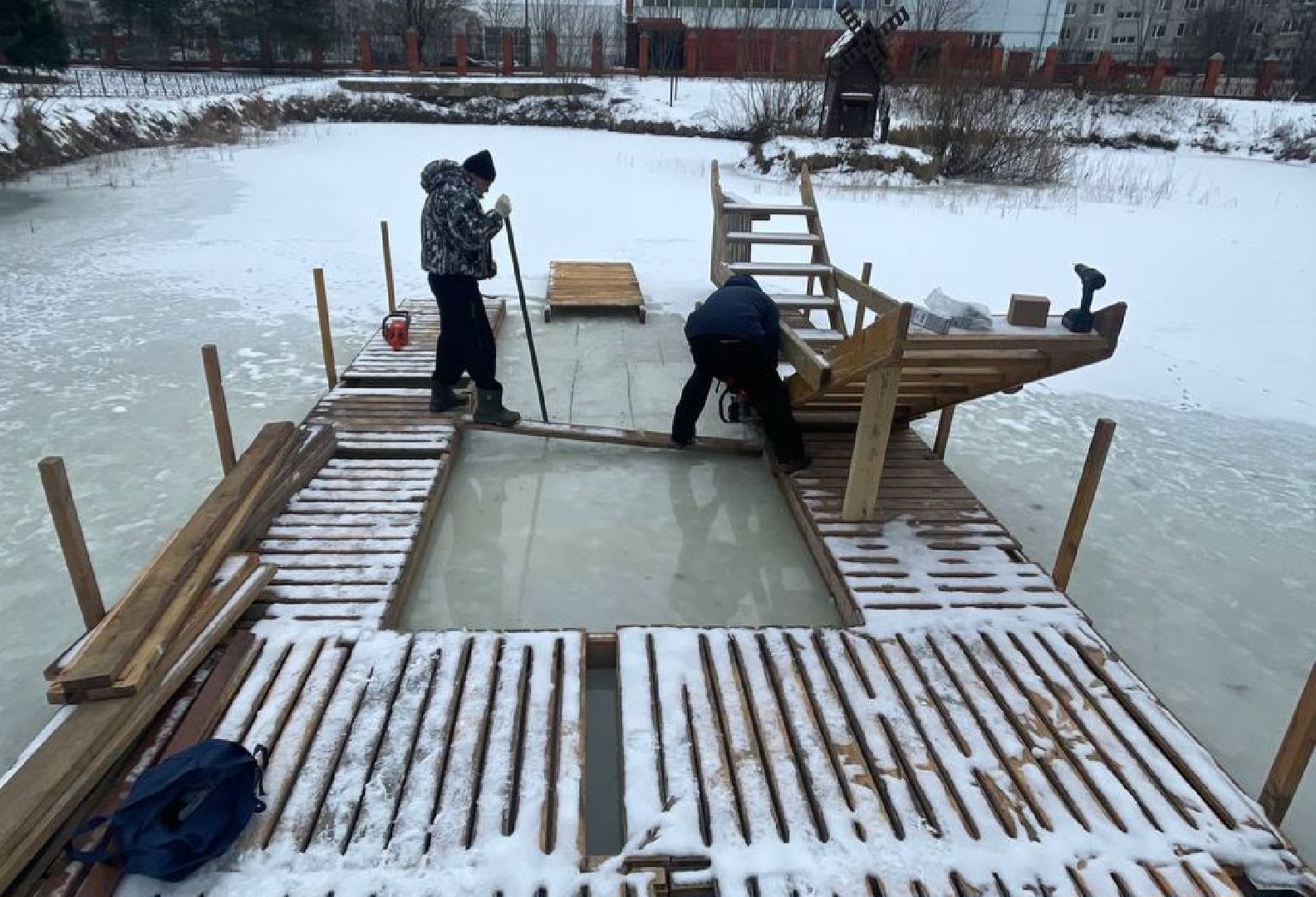 вертикалки, крещенские купания, орехово-зуевский округ, иордань, места для купания,