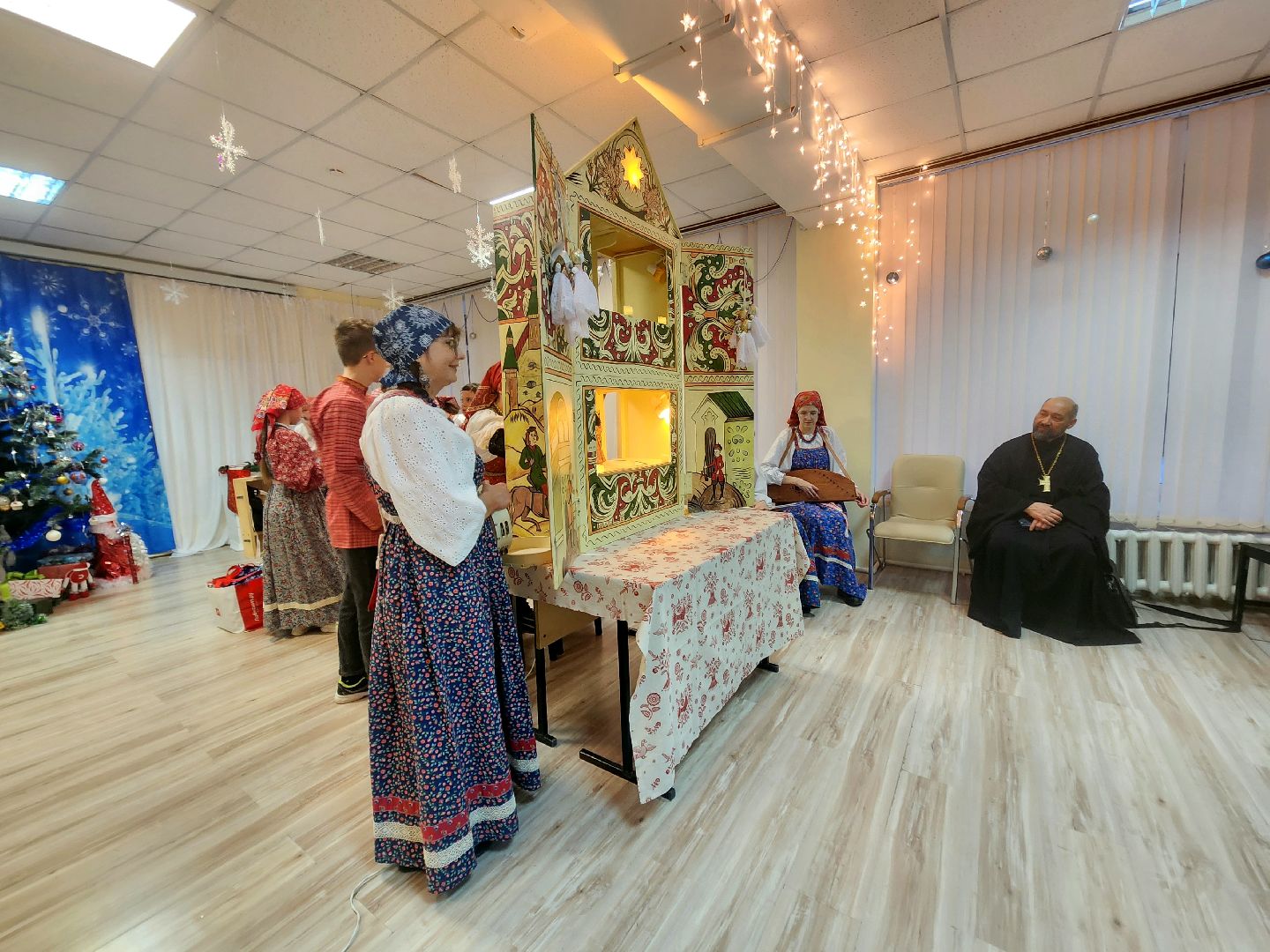 пущино, серпухов, крещение, рождество, вертепный театр,