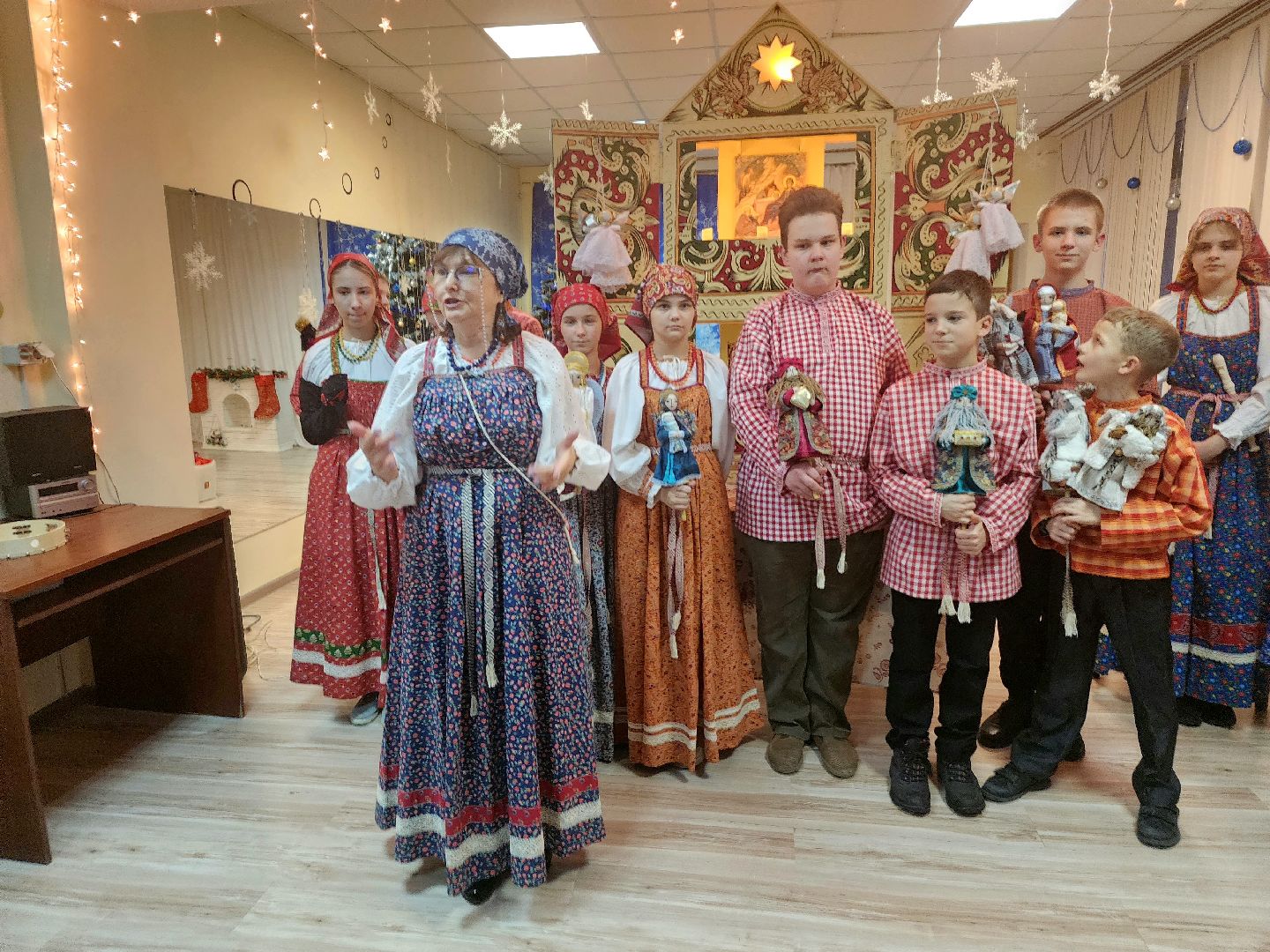 пущино, серпухов, крещение, рождество, вертепный театр,