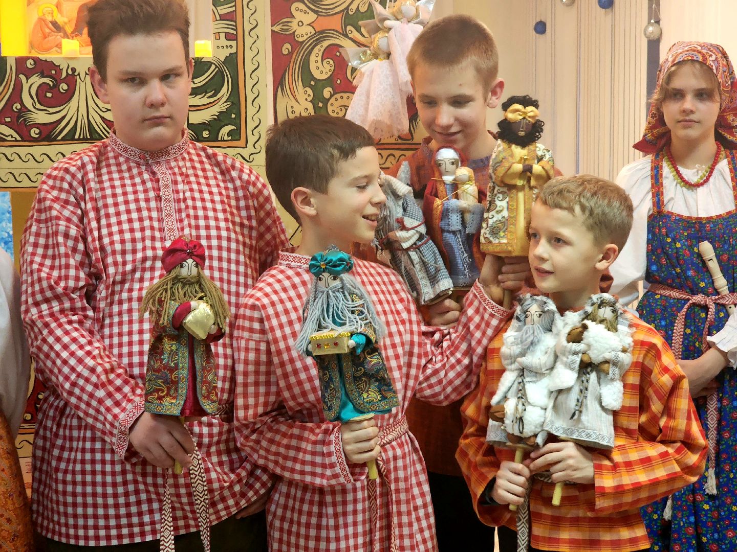 пущино, серпухов, крещение, рождество, вертепный театр,