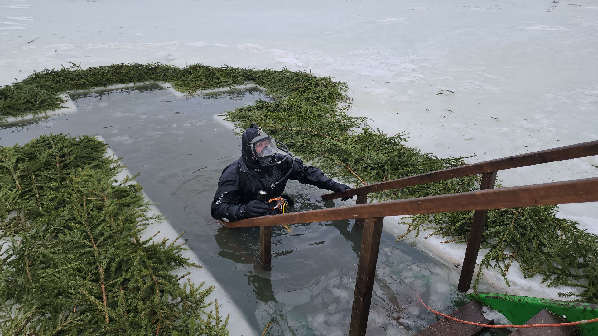 Купели, Дайверы, Мособлпожспас, МЧС, крещенские купания, Руза, Рузский округ, вертикалки,