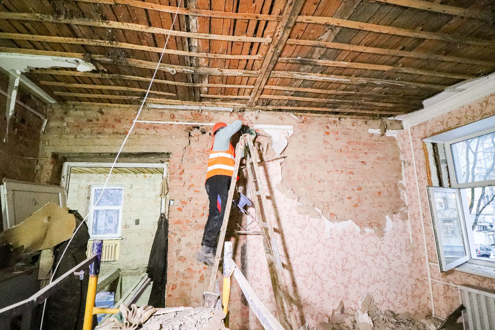 Клин, общество, вертикалки, строительство, детский сад, капитальный ремонт,