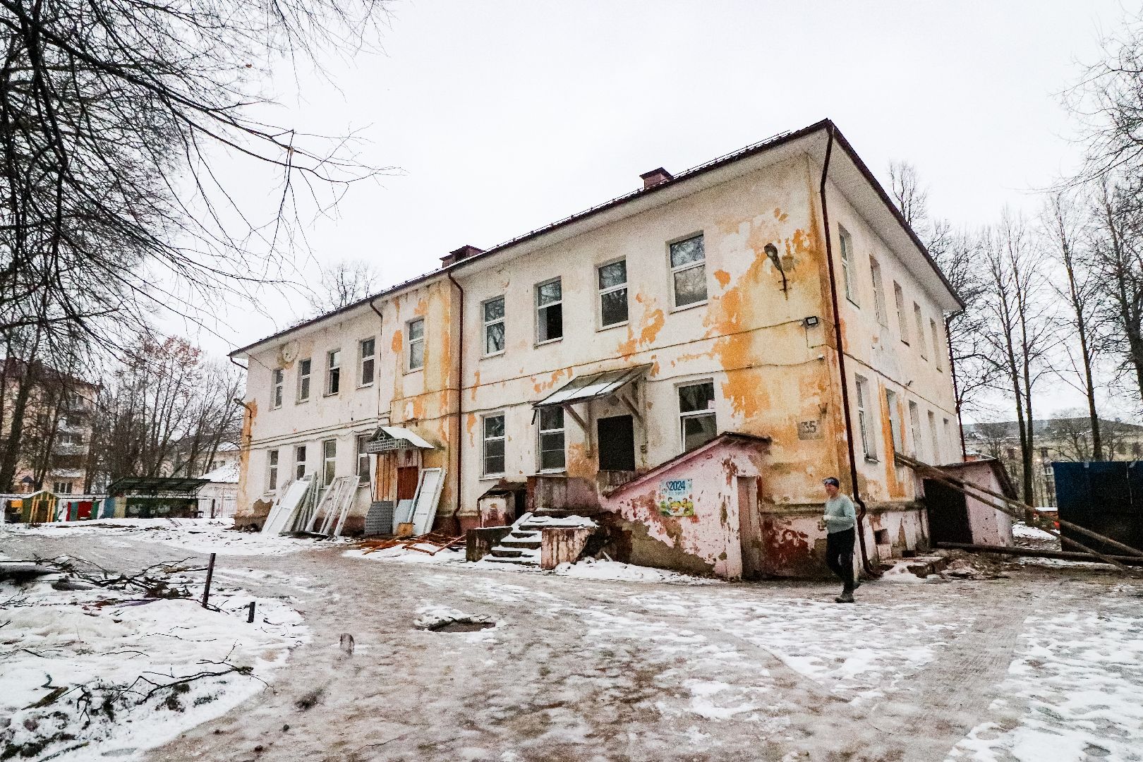 Клин, общество, вертикалки, строительство, детский сад, капитальный ремонт,
