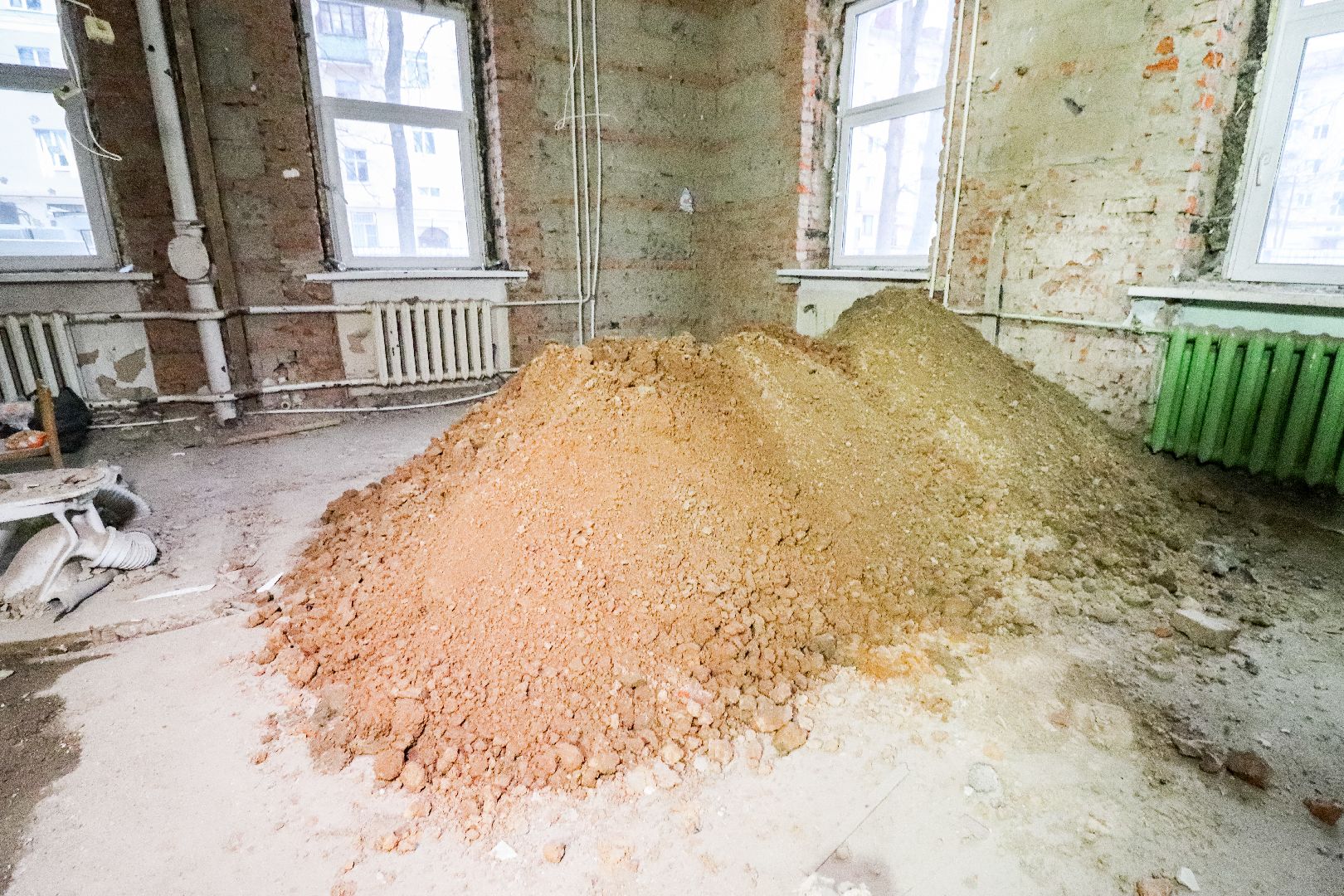 Клин, общество, вертикалки, строительство, детский сад, капитальный ремонт,