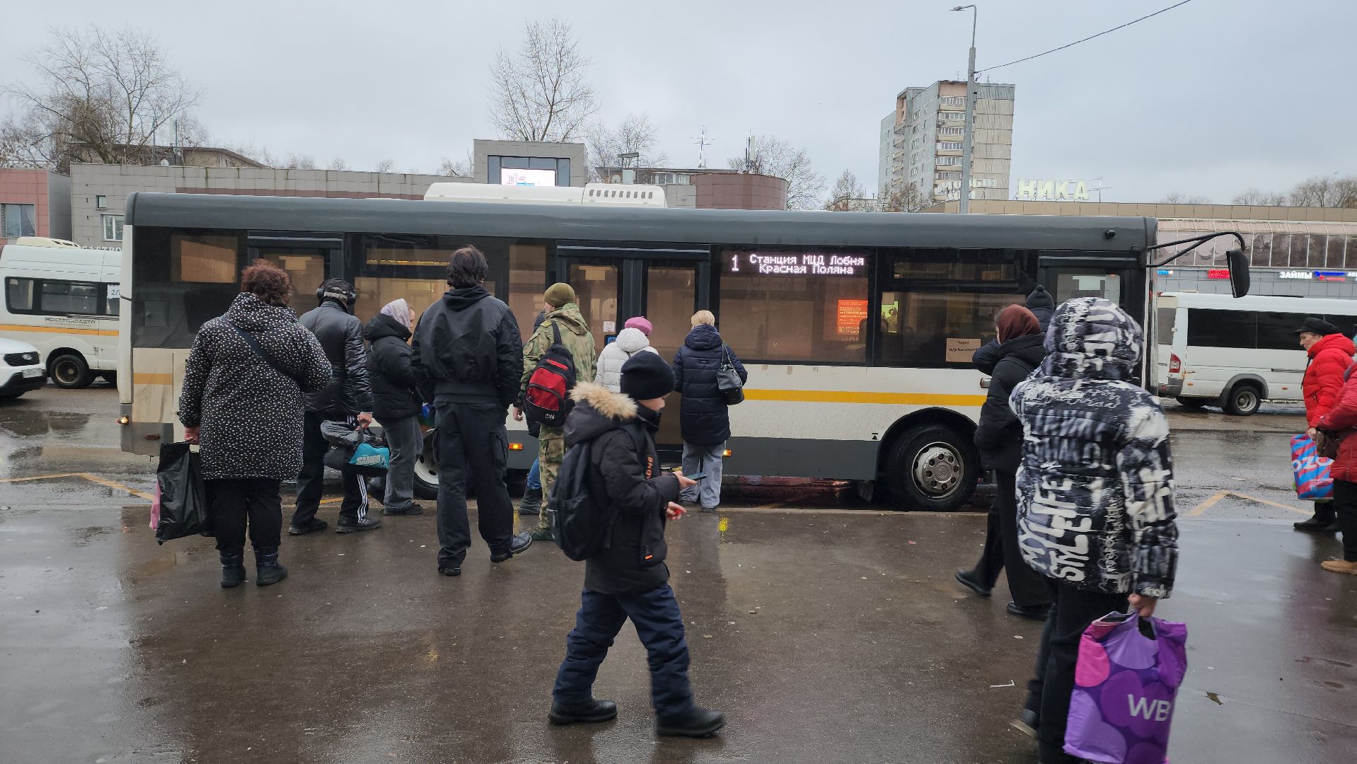 Автобусы, крещенские купания, Лобня, Расписание,