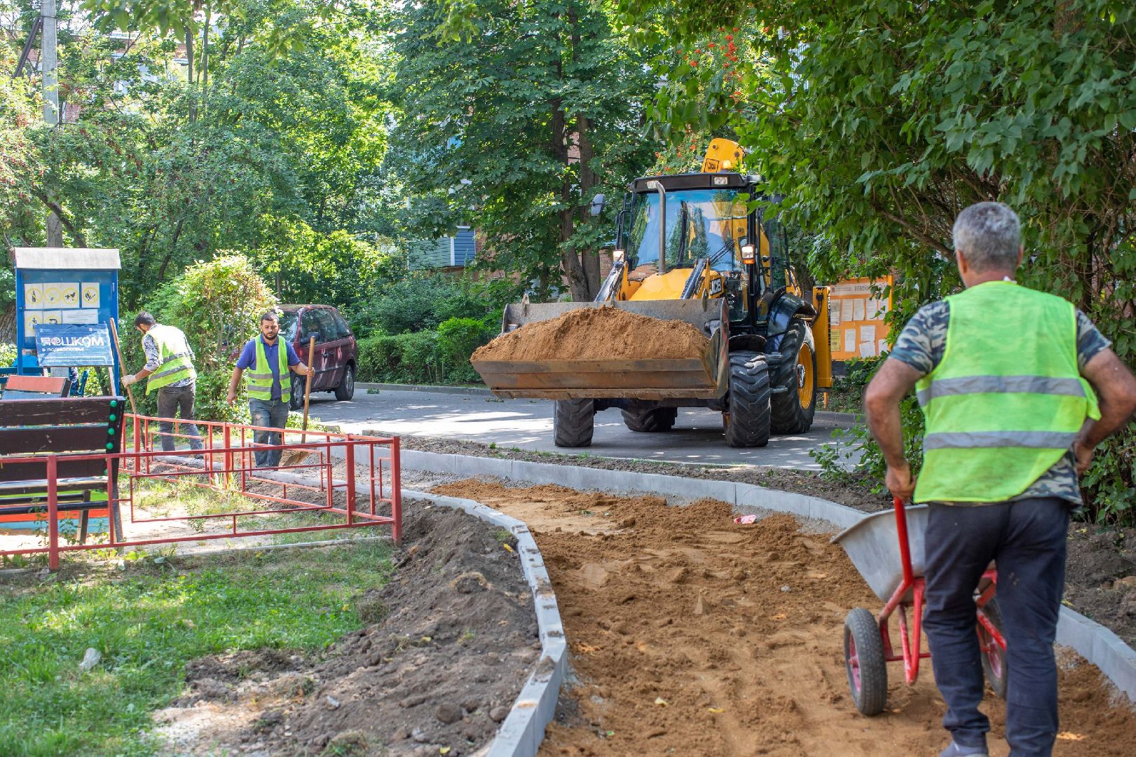 Подольск, дороги, пешеходы