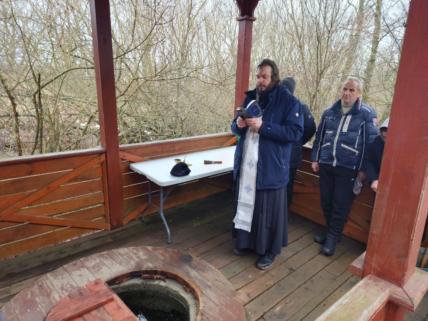 Зарайск, Купель в Кувшиново, Крещенские купания,