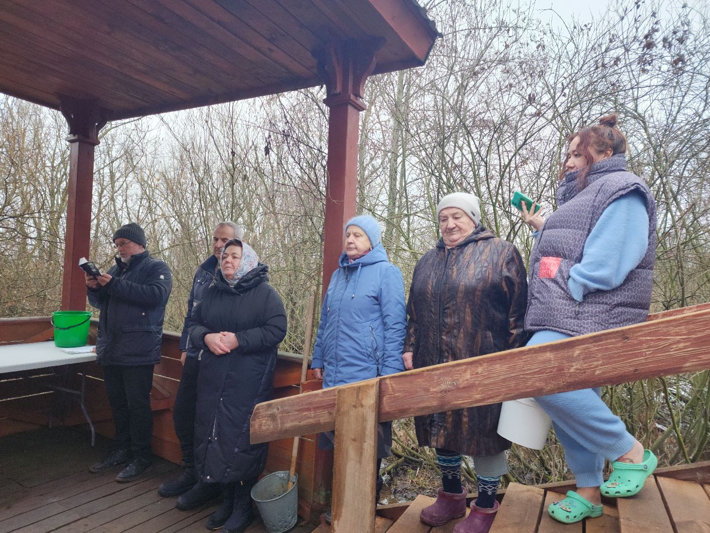 Зарайск, Купель в Кувшиново, Крещенские купания,