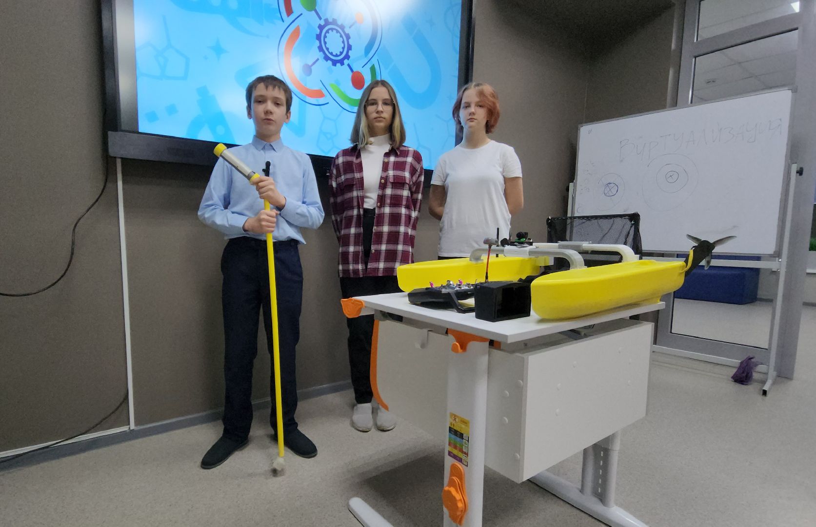 красногорск, кванториум, вертикалки, изобретение, дети,