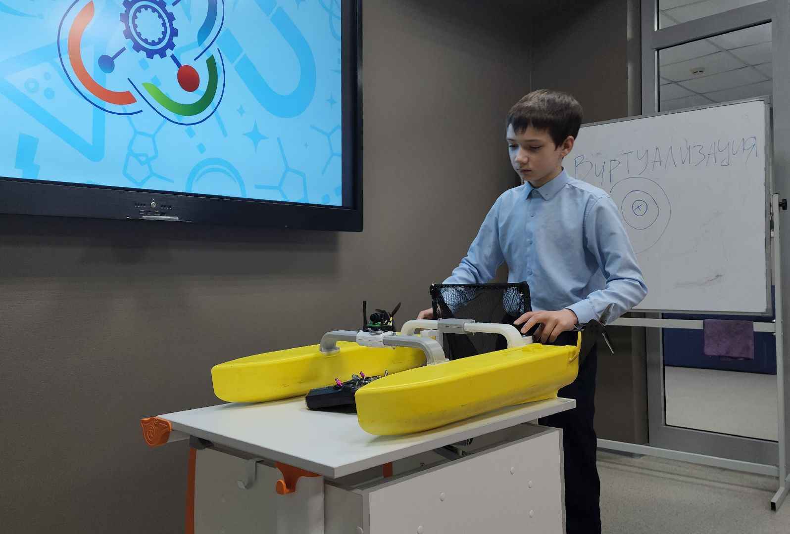 красногорск, кванториум, вертикалки, изобретение, дети,