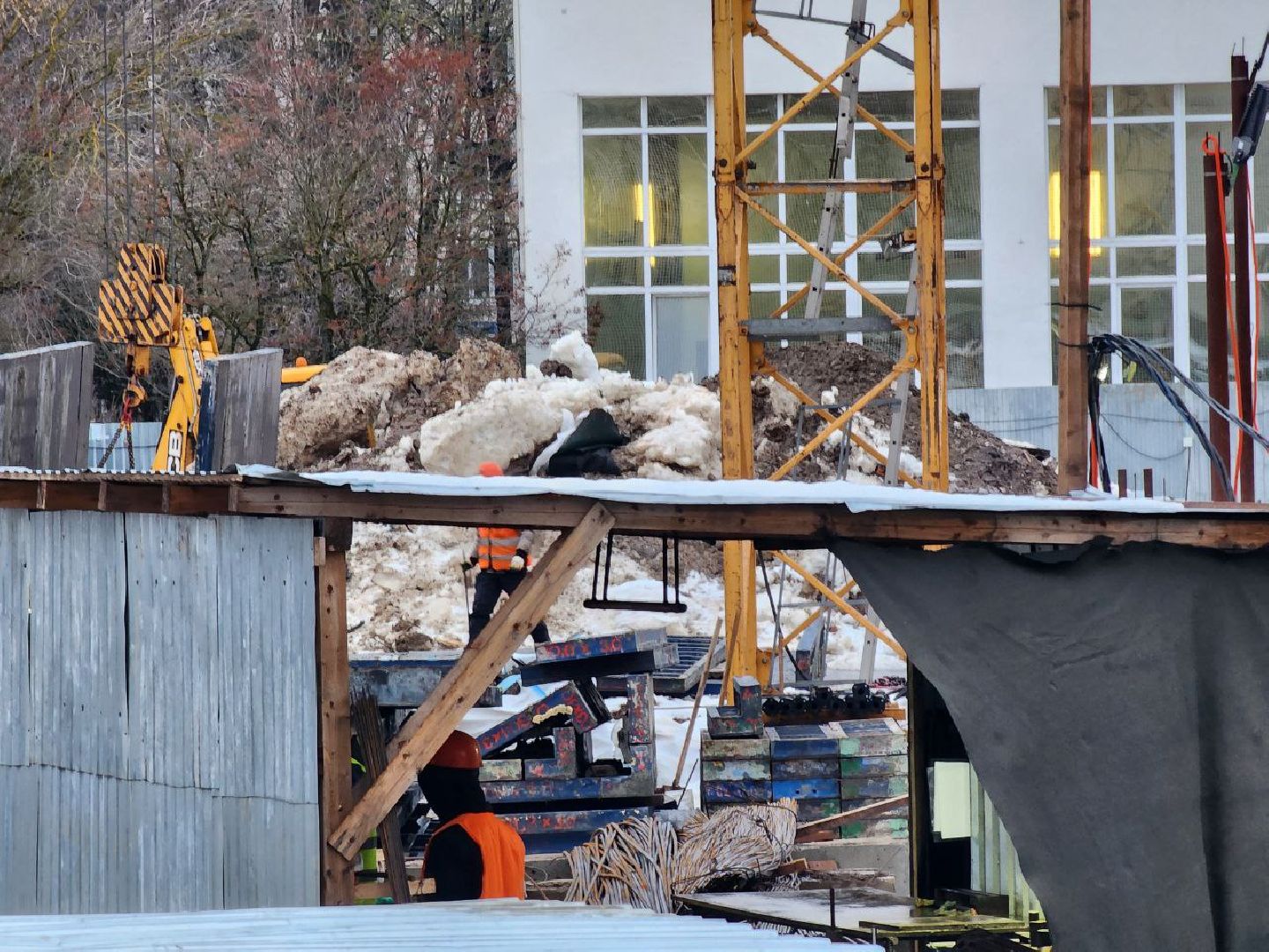 солнечногорск, пристройка, гимназия, вертикалки, строительство,