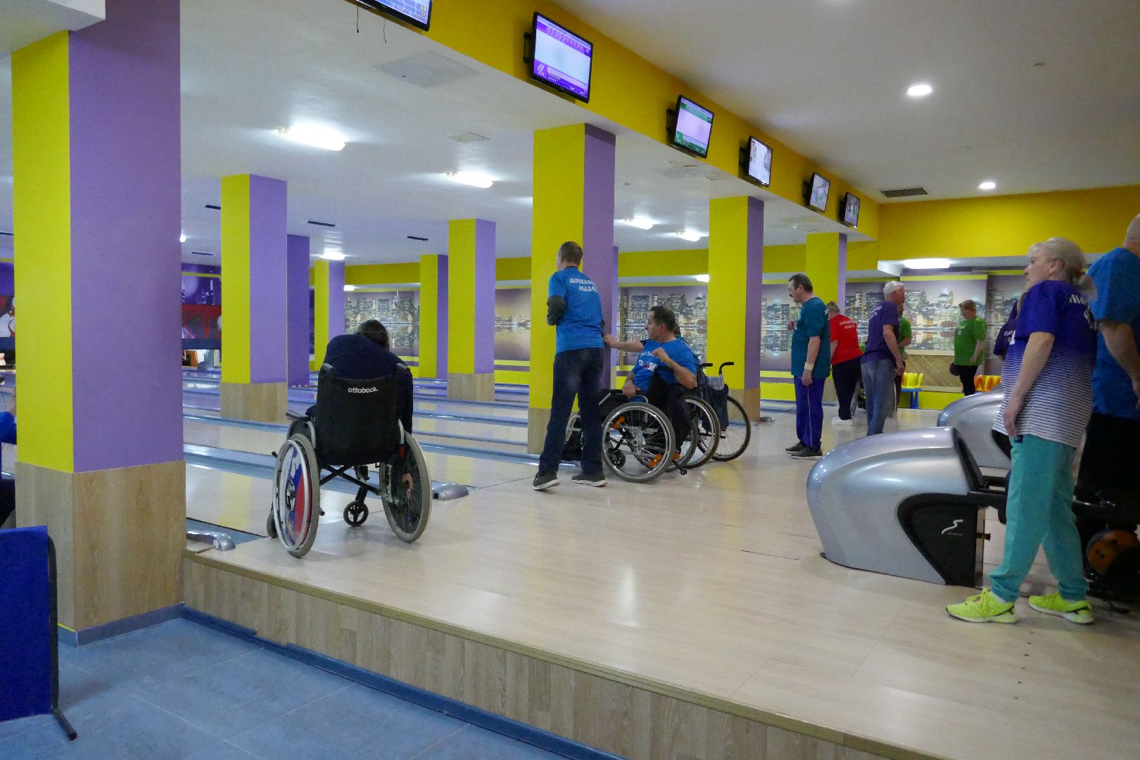 Подольск, спорт, спортсмены с ОВЗ, боулинг