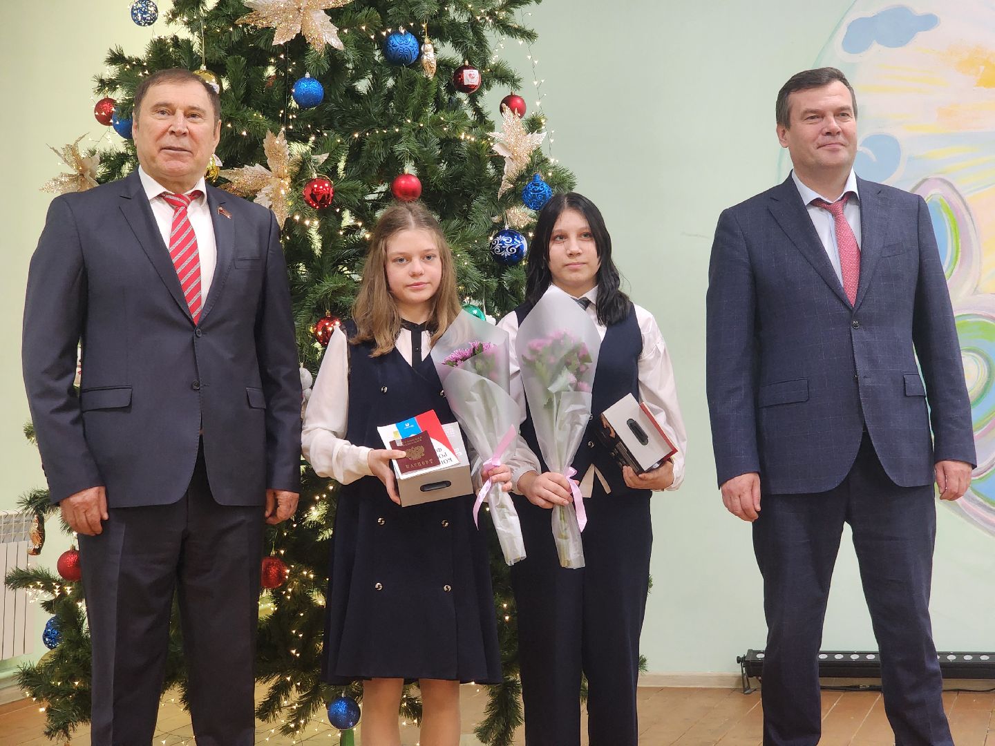 Коломна, Озёры, дети курска, вручение паспортов,