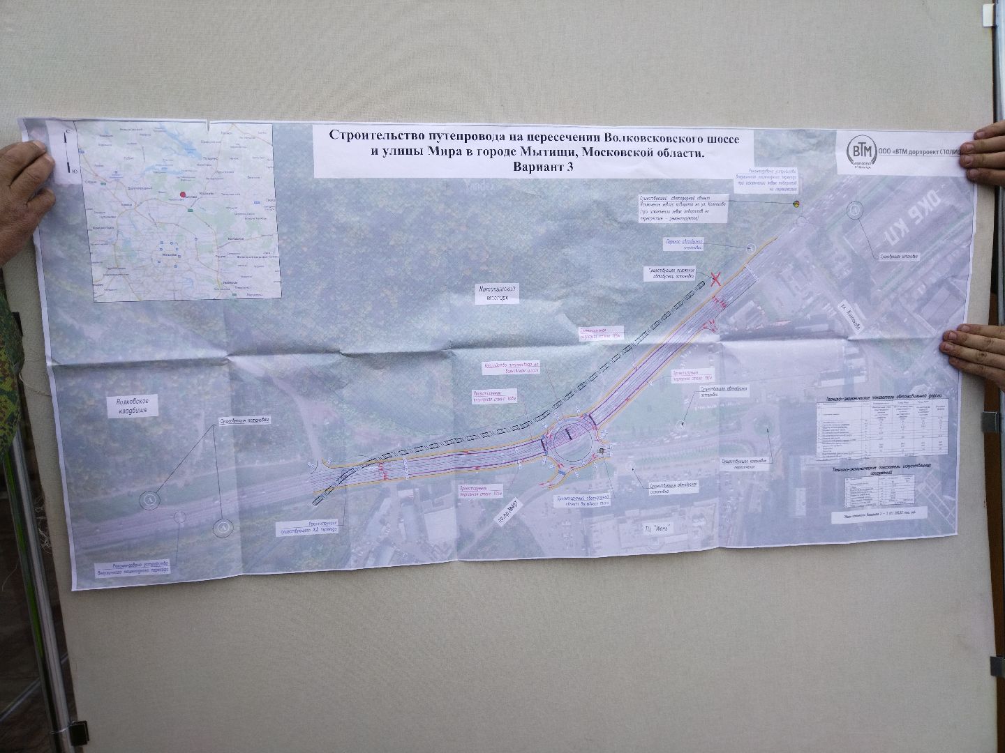 Путепровод, дороги, Мытищи, улица Мира, Волковское шоссе