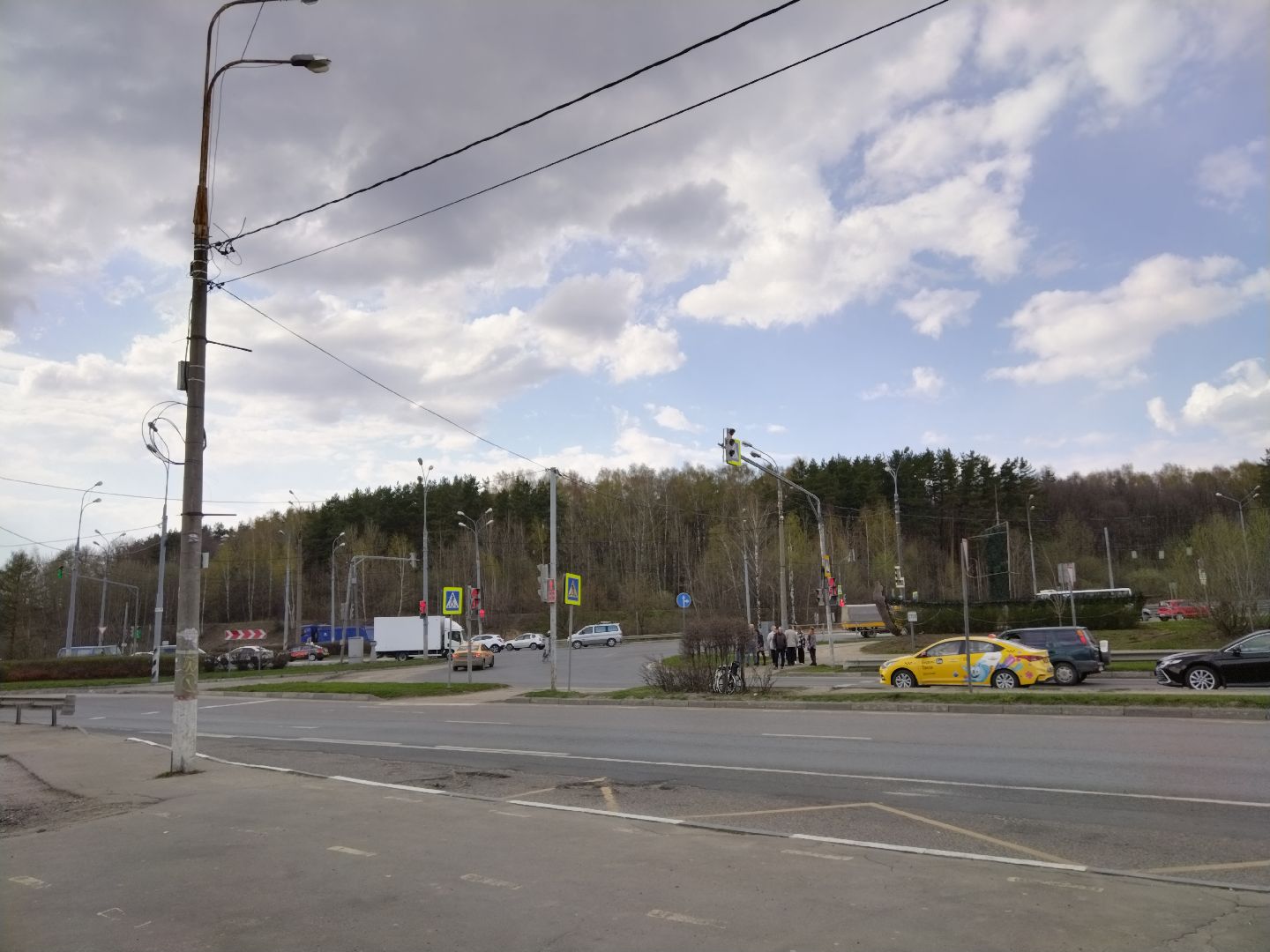 Путепровод, дороги, Мытищи, улица Мира, Волковское шоссе