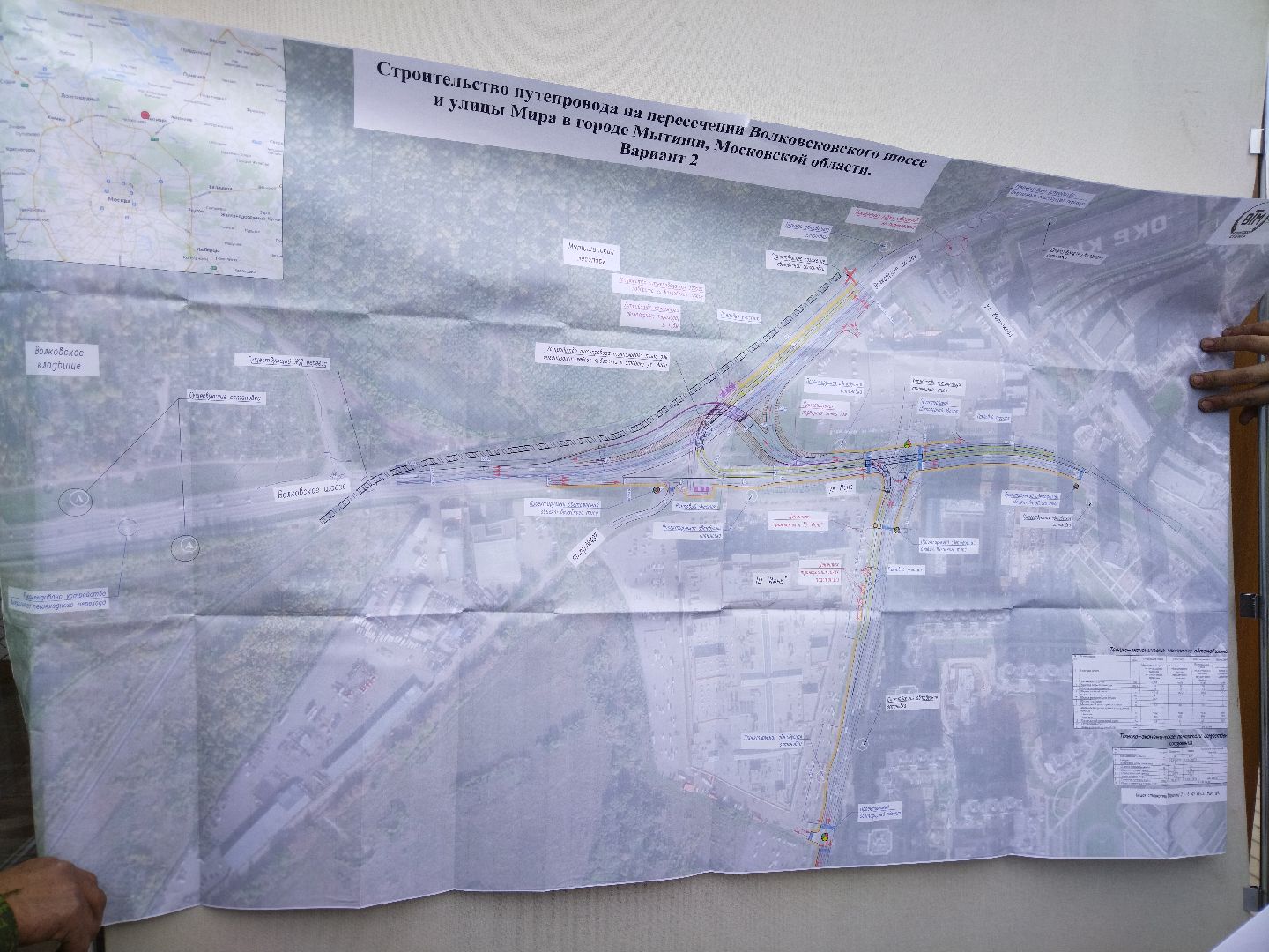 Путепровод, дороги, Мытищи, улица Мира, Волковское шоссе