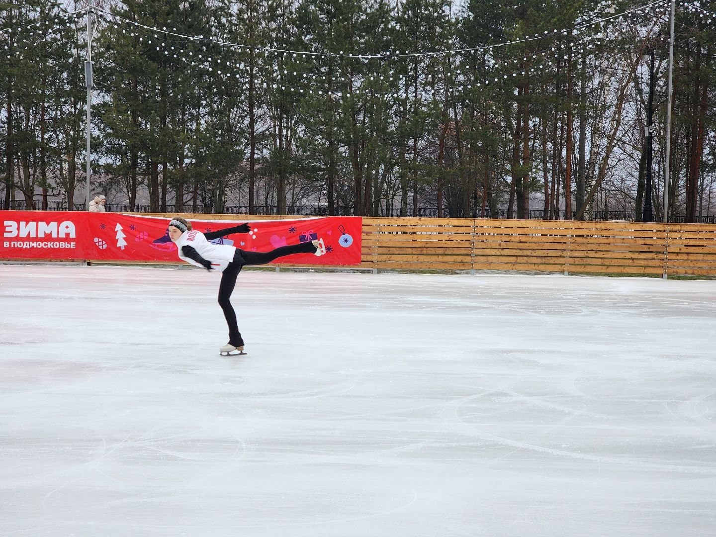 Дубна, Каток, показательные выступления, Спорт, вертикалки,