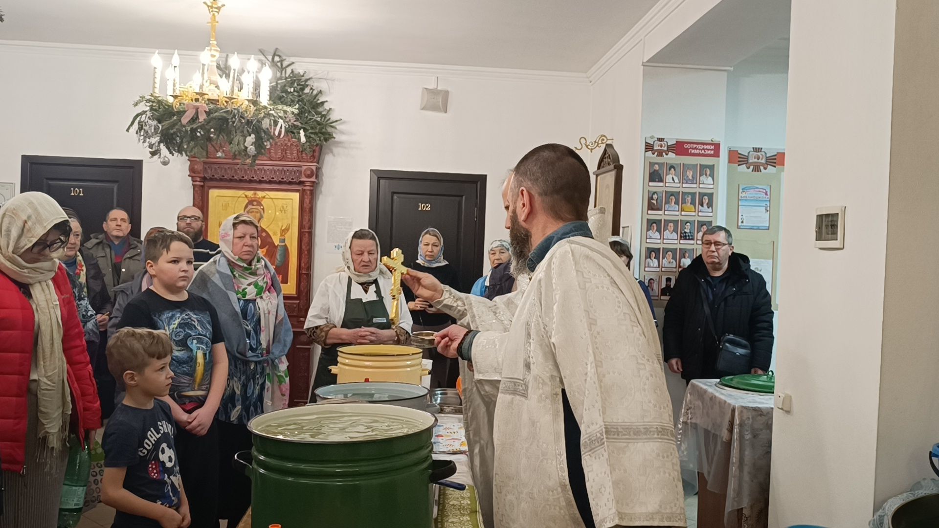 крещение господне, лобня, святая вода,