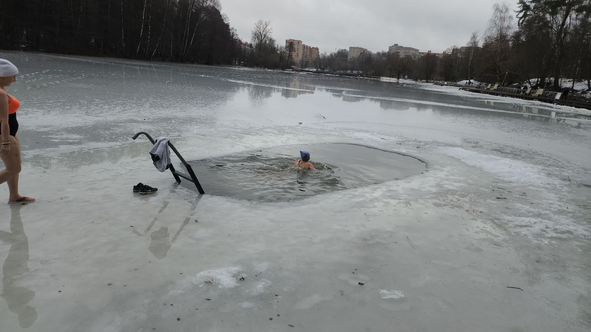 крещение, купания, моржи, освящение, прорубь, праздник, сочельник,