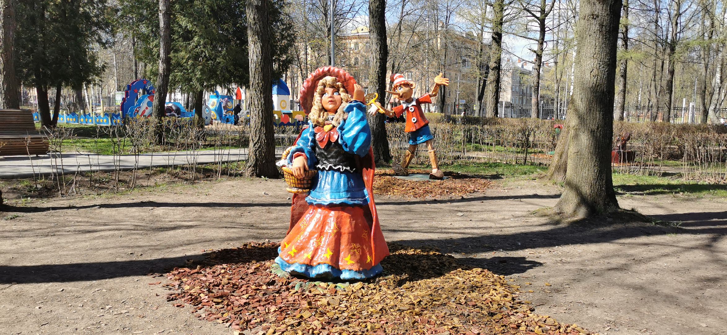 благоустройство, жанровые скульптуры