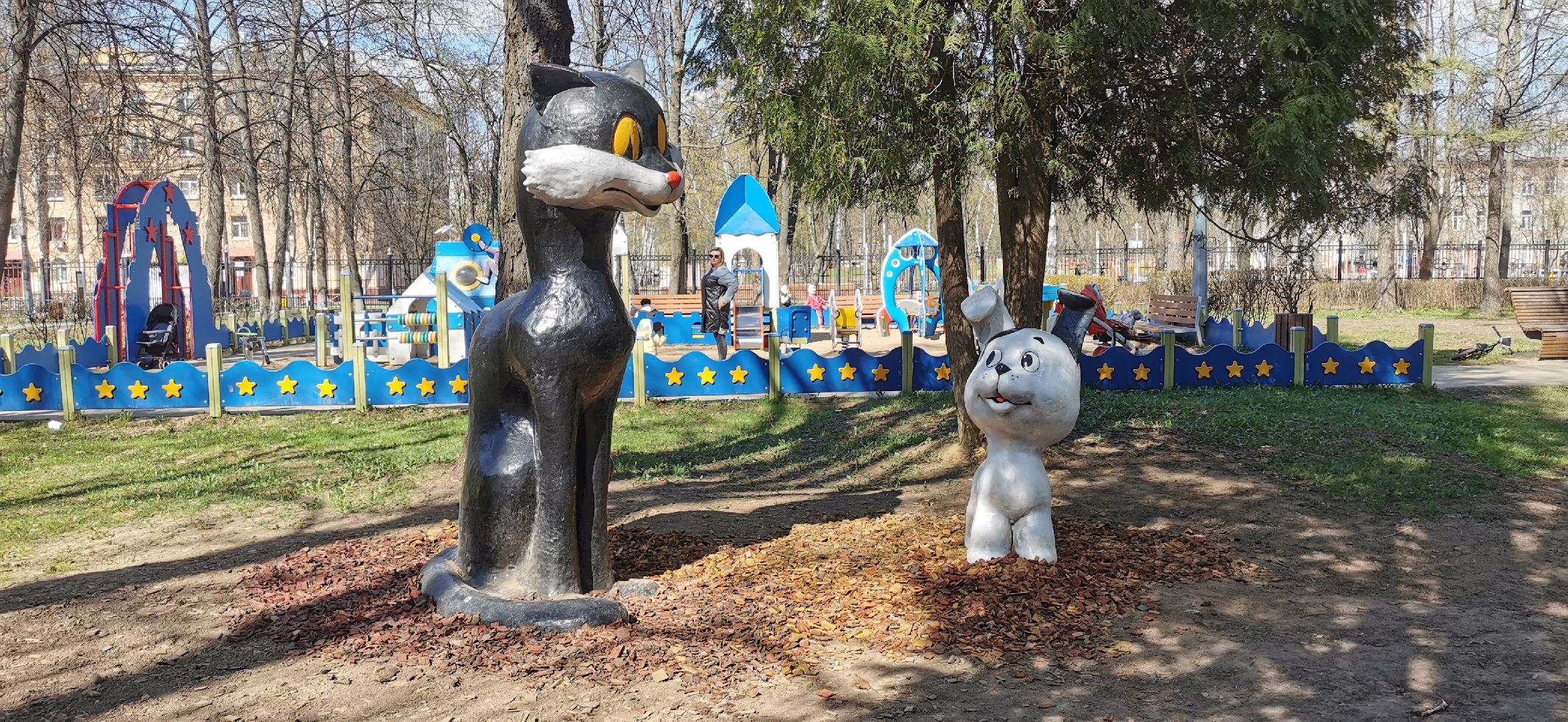 благоустройство, жанровые скульптуры