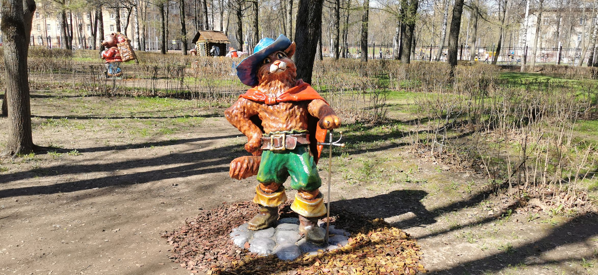 благоустройство, жанровые скульптуры